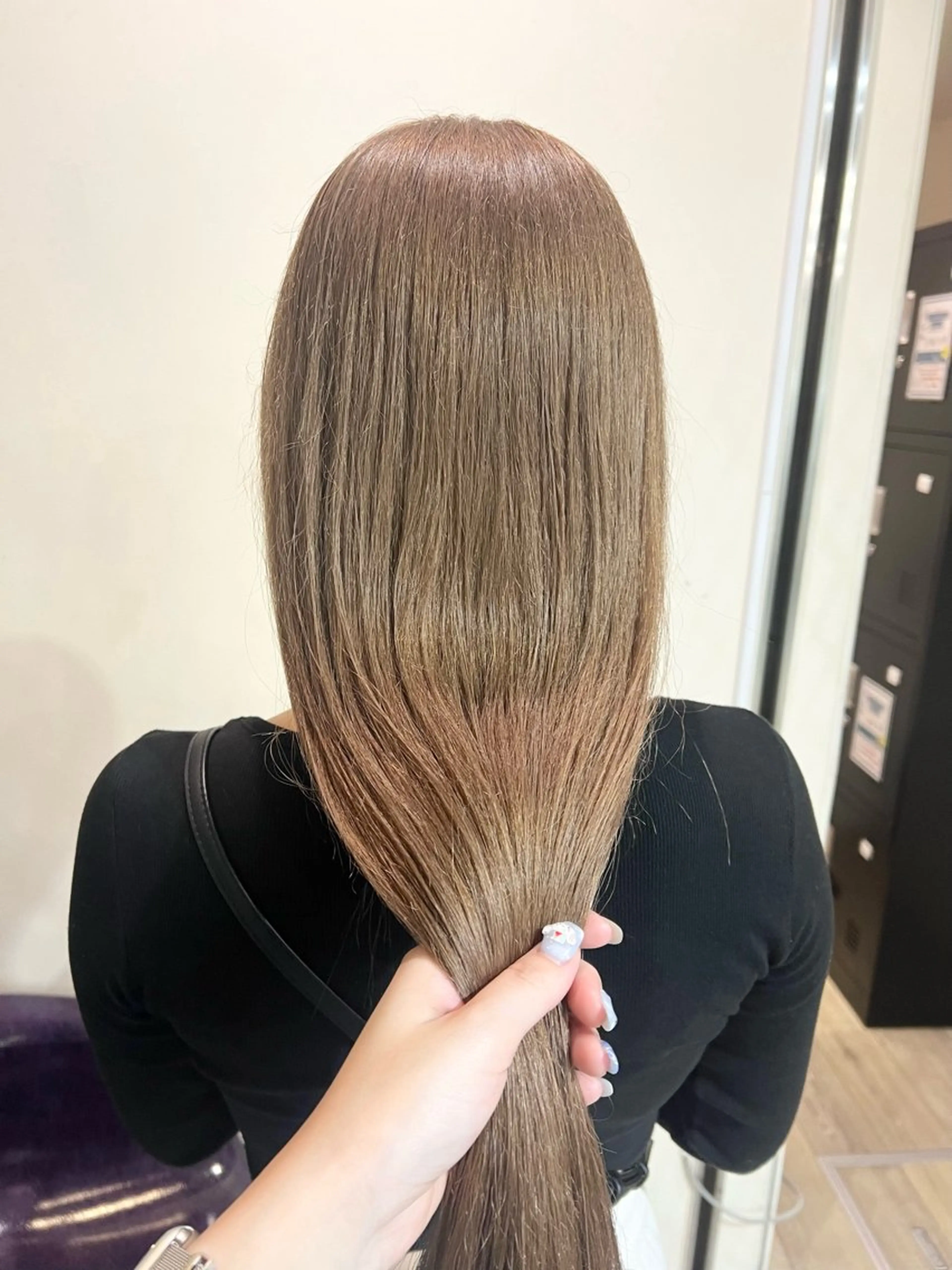 ロング ヘアカラー トリートメント yuuna. 🪽のヘアスタイル