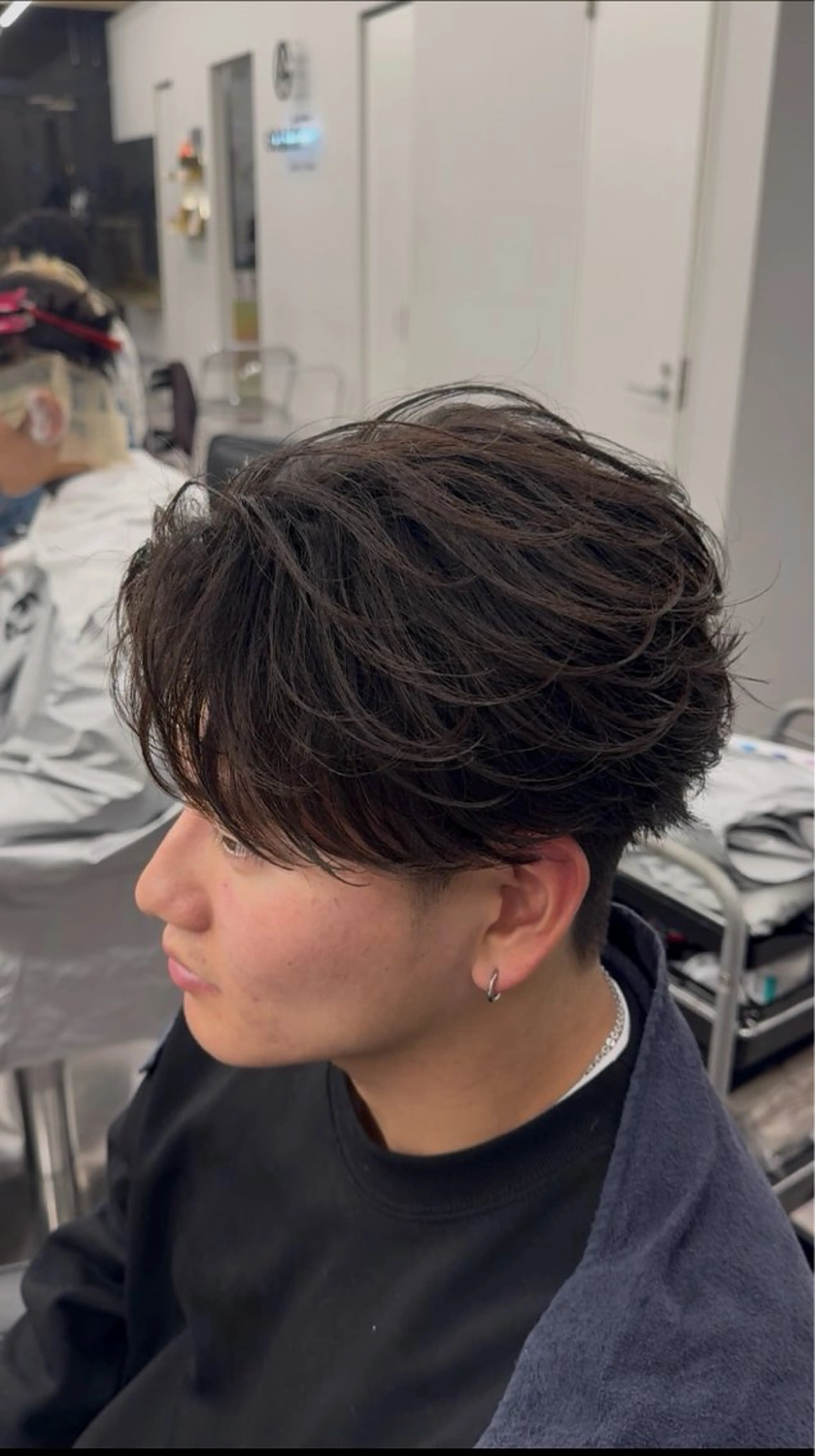 パーマ メンズ メンズパーマ カット パーマ 江頭 永太のヘアスタイル