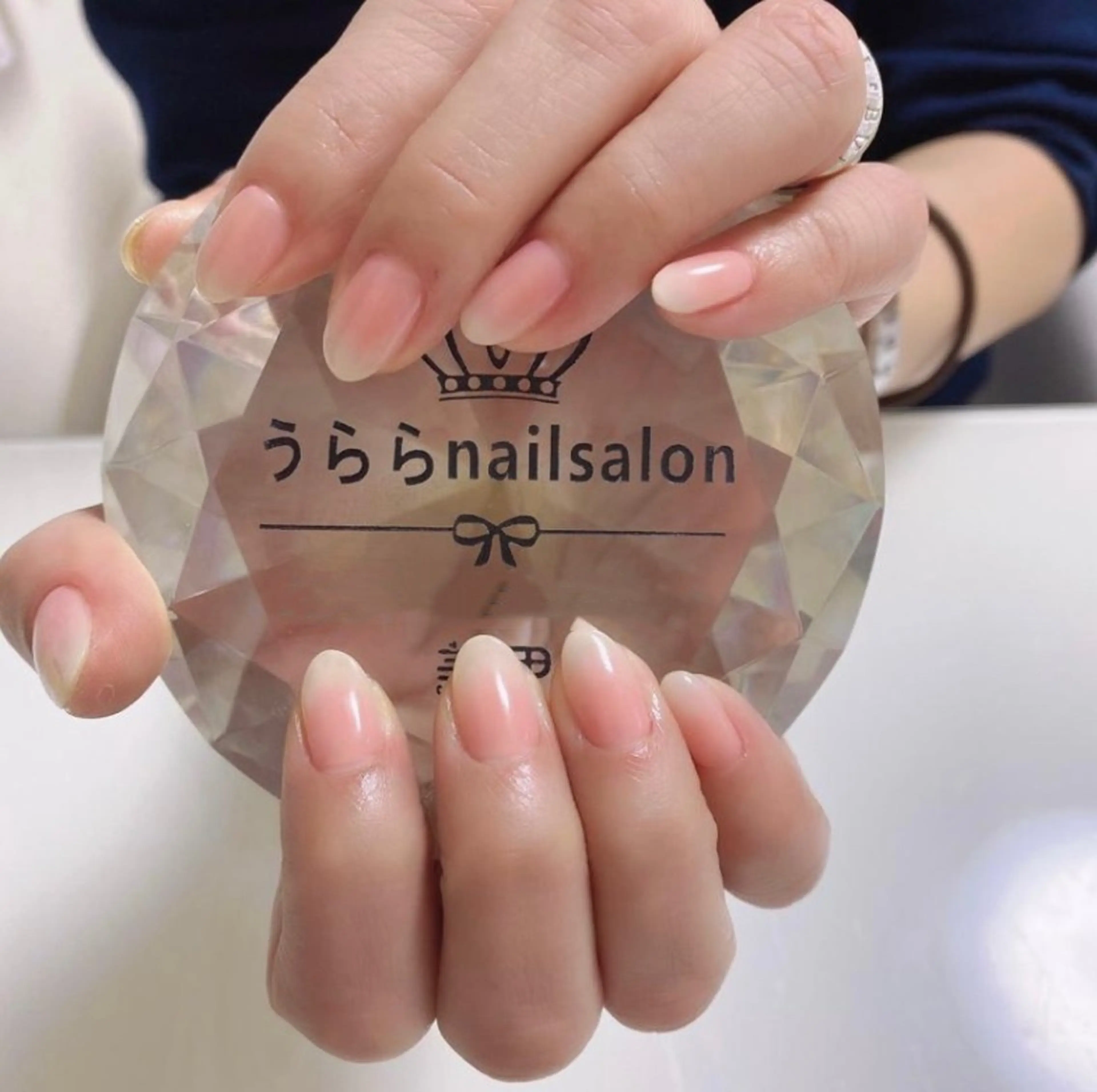 ニ色グラデーション☆オフ別料金1100円☆の写真