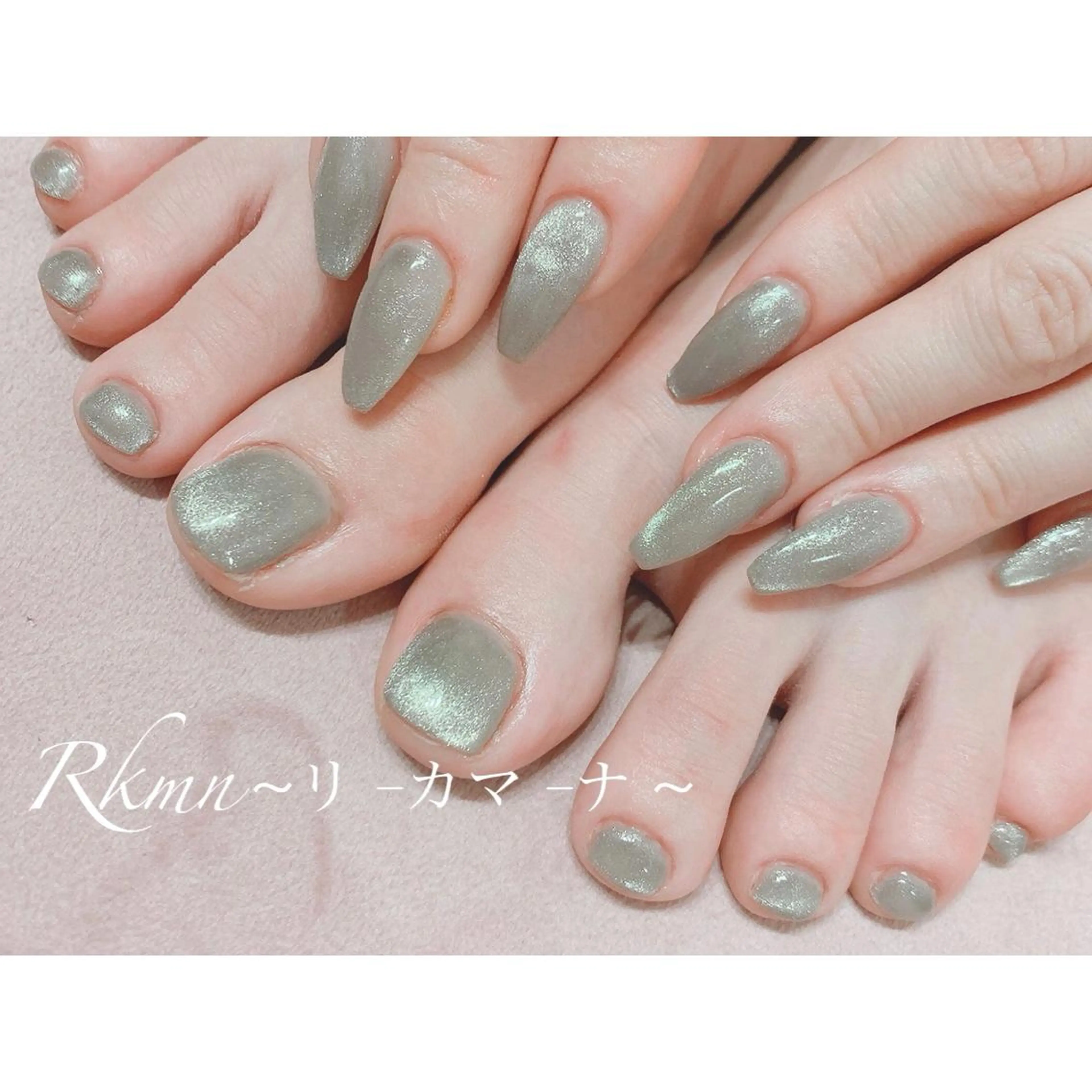 ネイル アートネイル フットネイル フレンチネイル ジェルネイル グラデーション ハンドネイル フットネイル ハンドケア Rkmn ~リ-カマ-ナ~のネイルデザイン