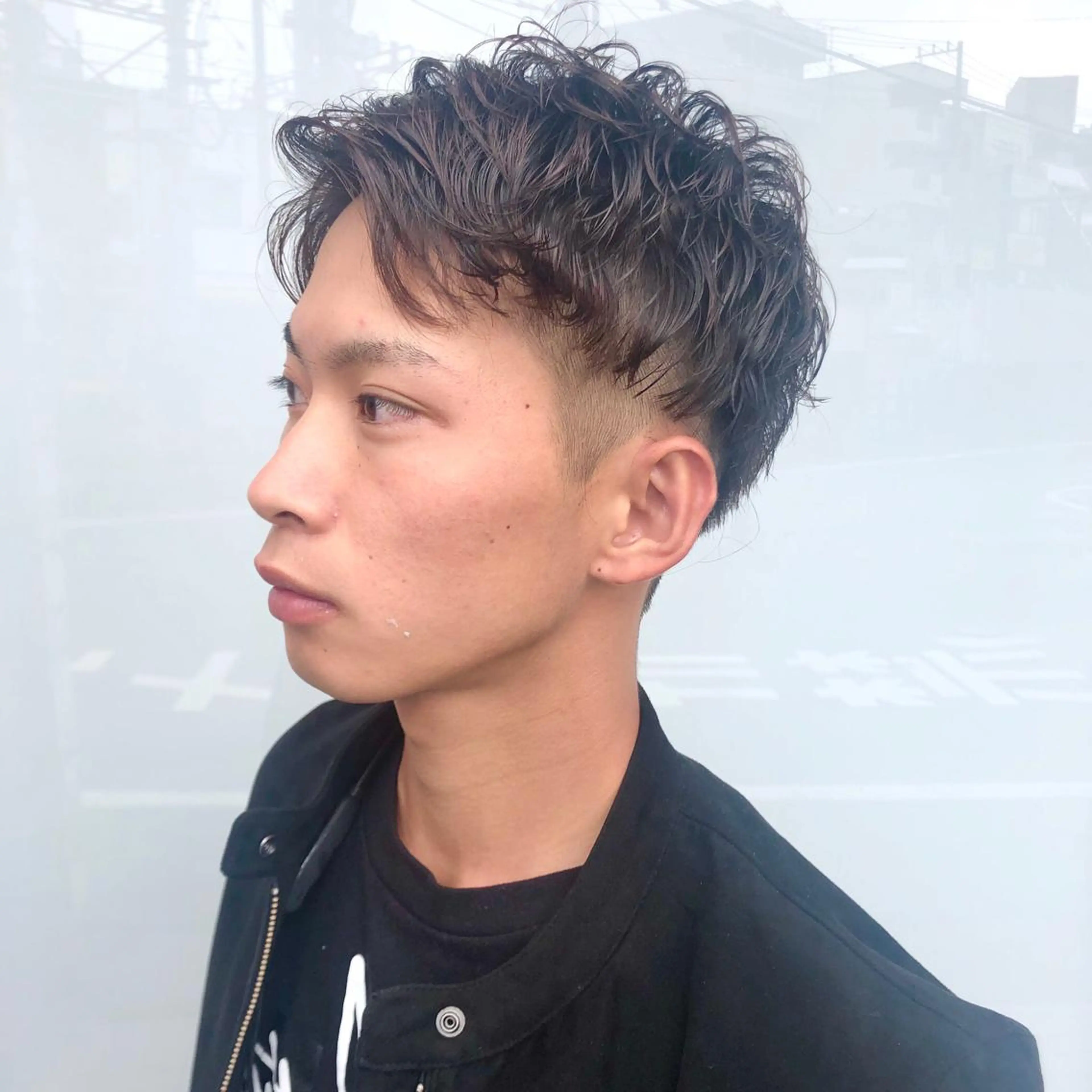 ショート カラー ウルフカット ハッシュカット/七海のヘアスタイル