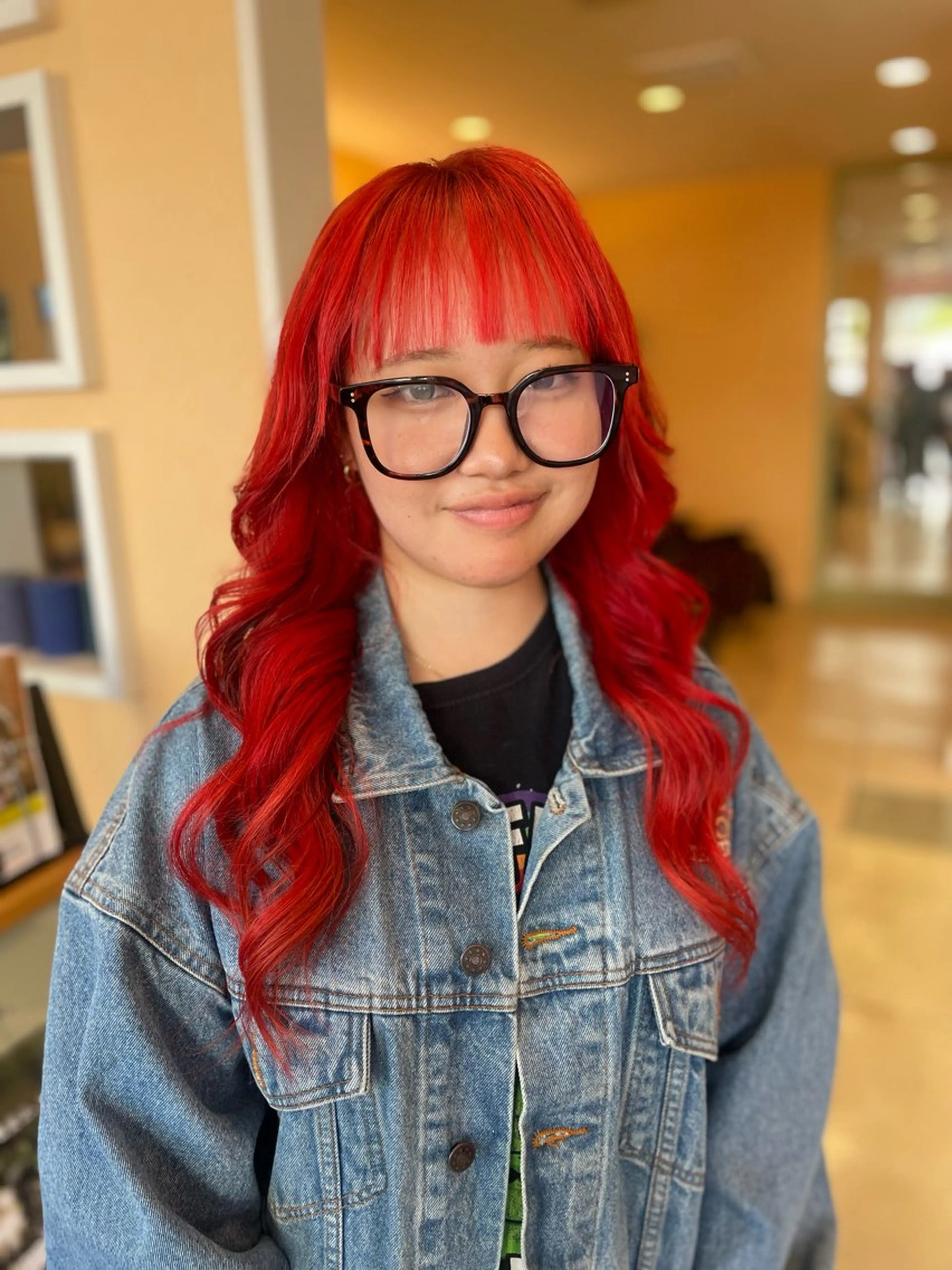 ロング カラー 池田 梨紗のヘアスタイル