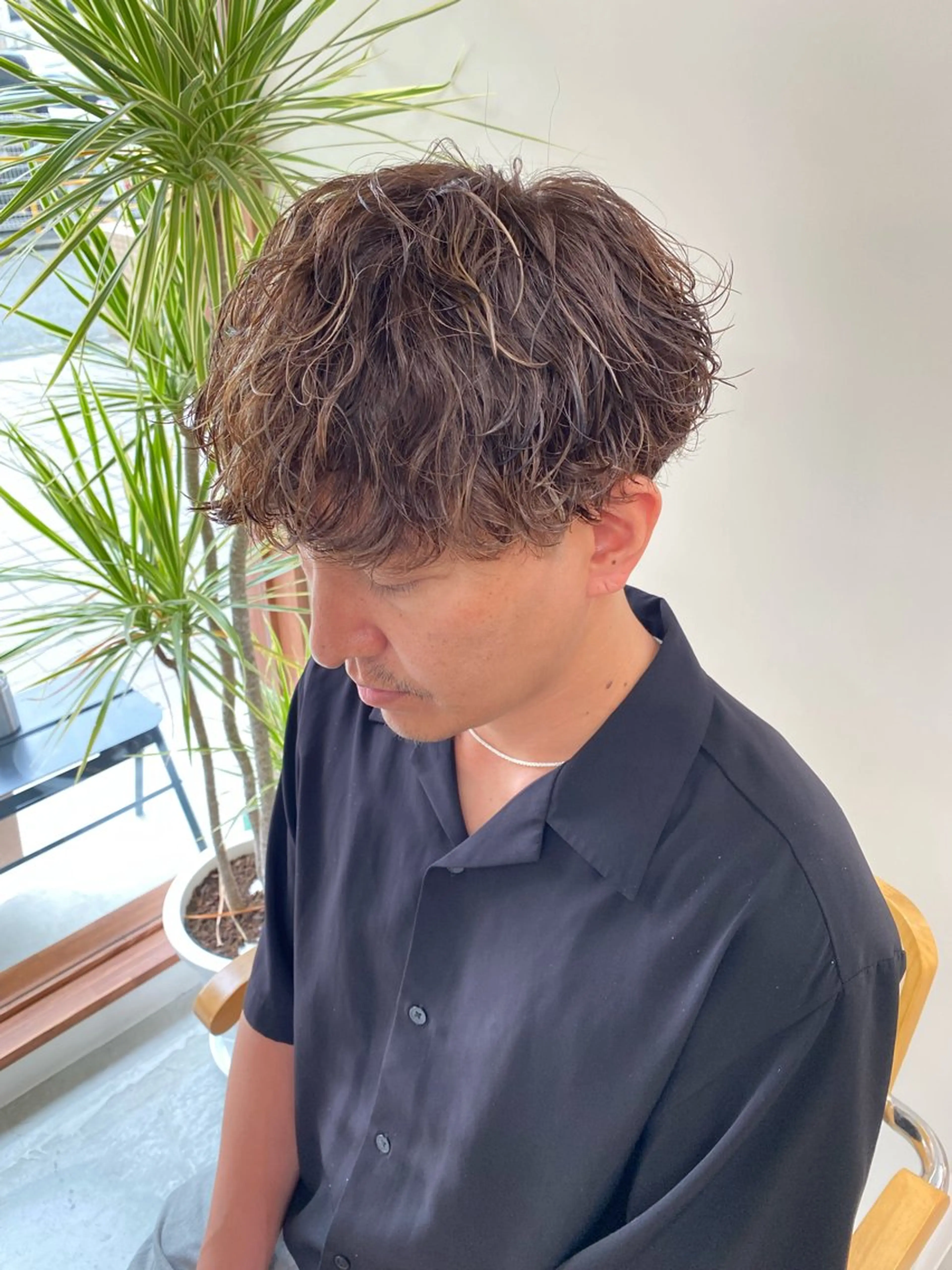 カラー パーマ メンズ カット ヘアカラー パーマ YOHEI【メンズ/ パーマ/メンズ特化】のヘアスタイル