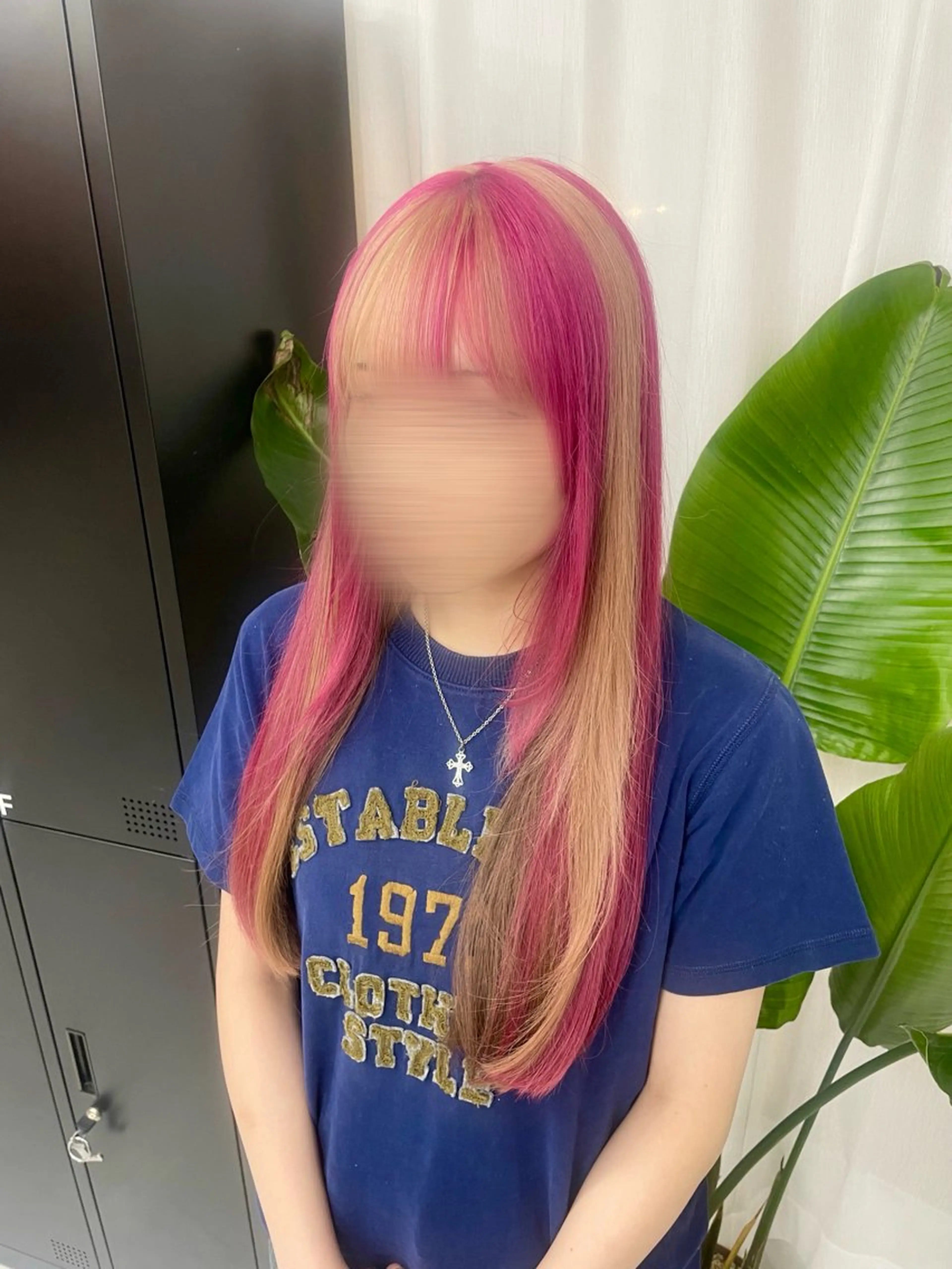ロング カラー ヘアカラー よしかどこーし レディースカット🦕のヘアスタイル