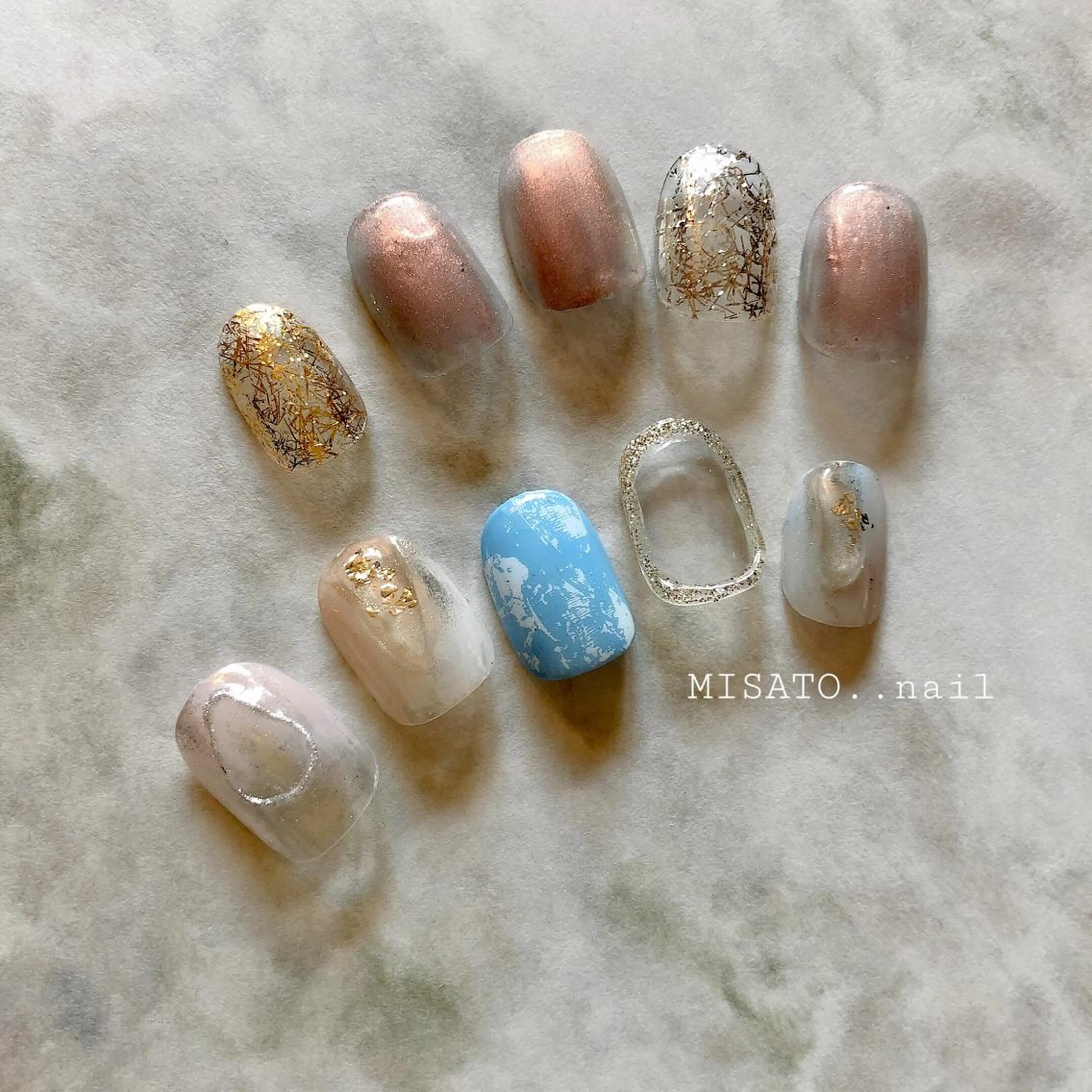 ネイル coup-de-vent（クードヴァン）所属・MISATO nailのネイルデザイン