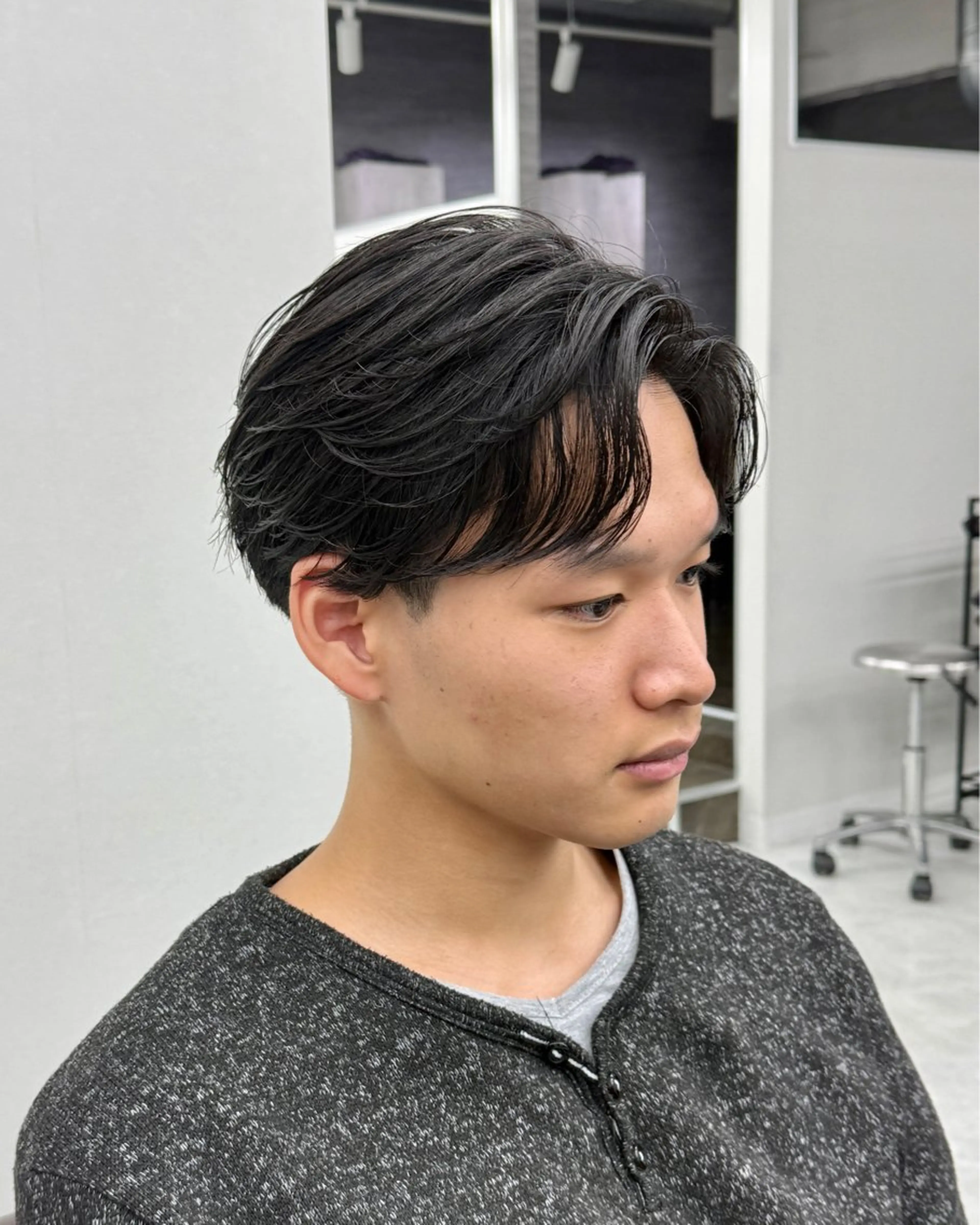 パーマ メンズ カット パーマ トリートメント ヘッドスパ ヘアセット シャドウパーマ/ メンズ/KENTAのヘアスタイル