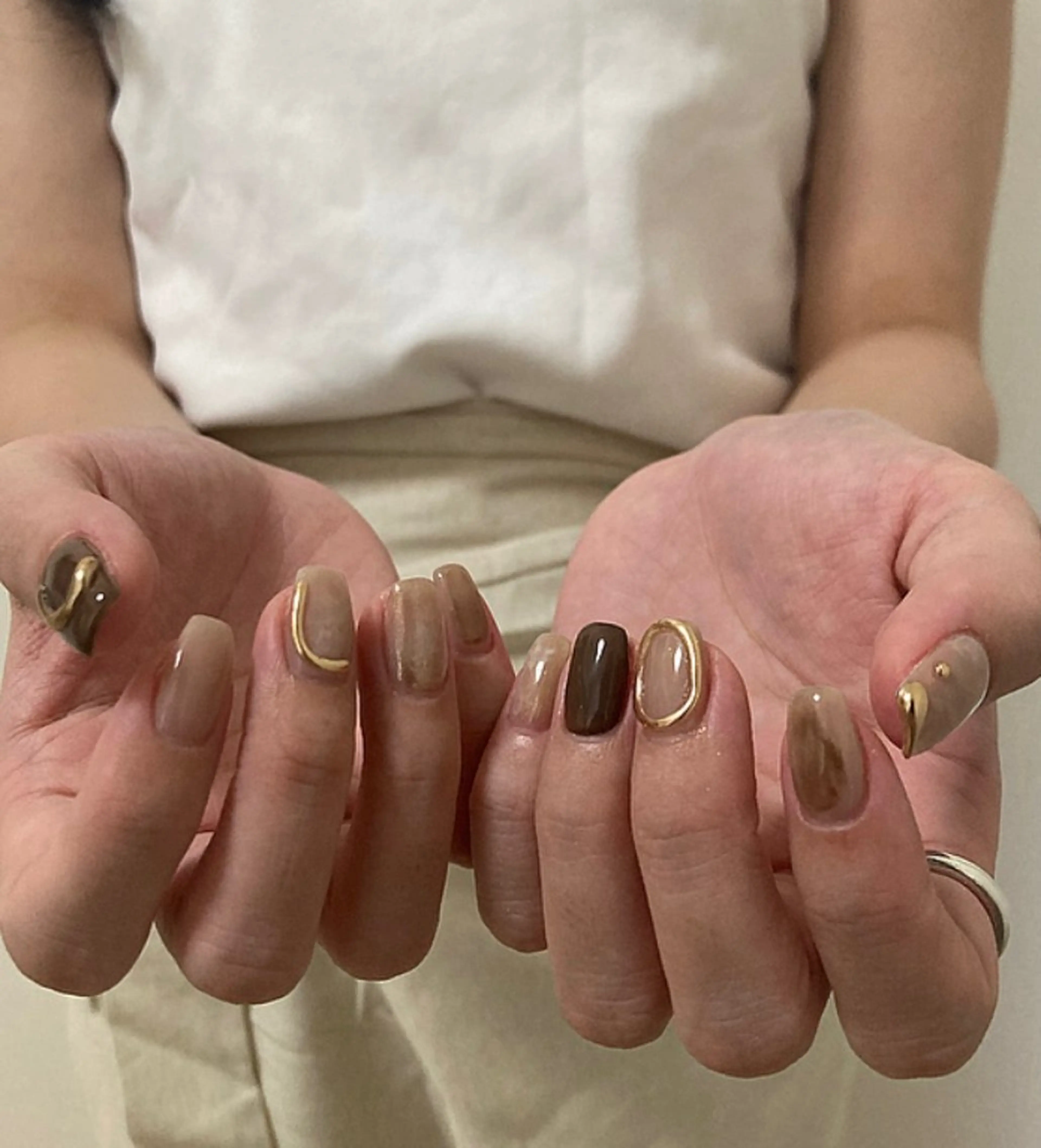 ネイル ハンドネイル NAILSALON NUIT.[ニュイ]のネイルデザイン
