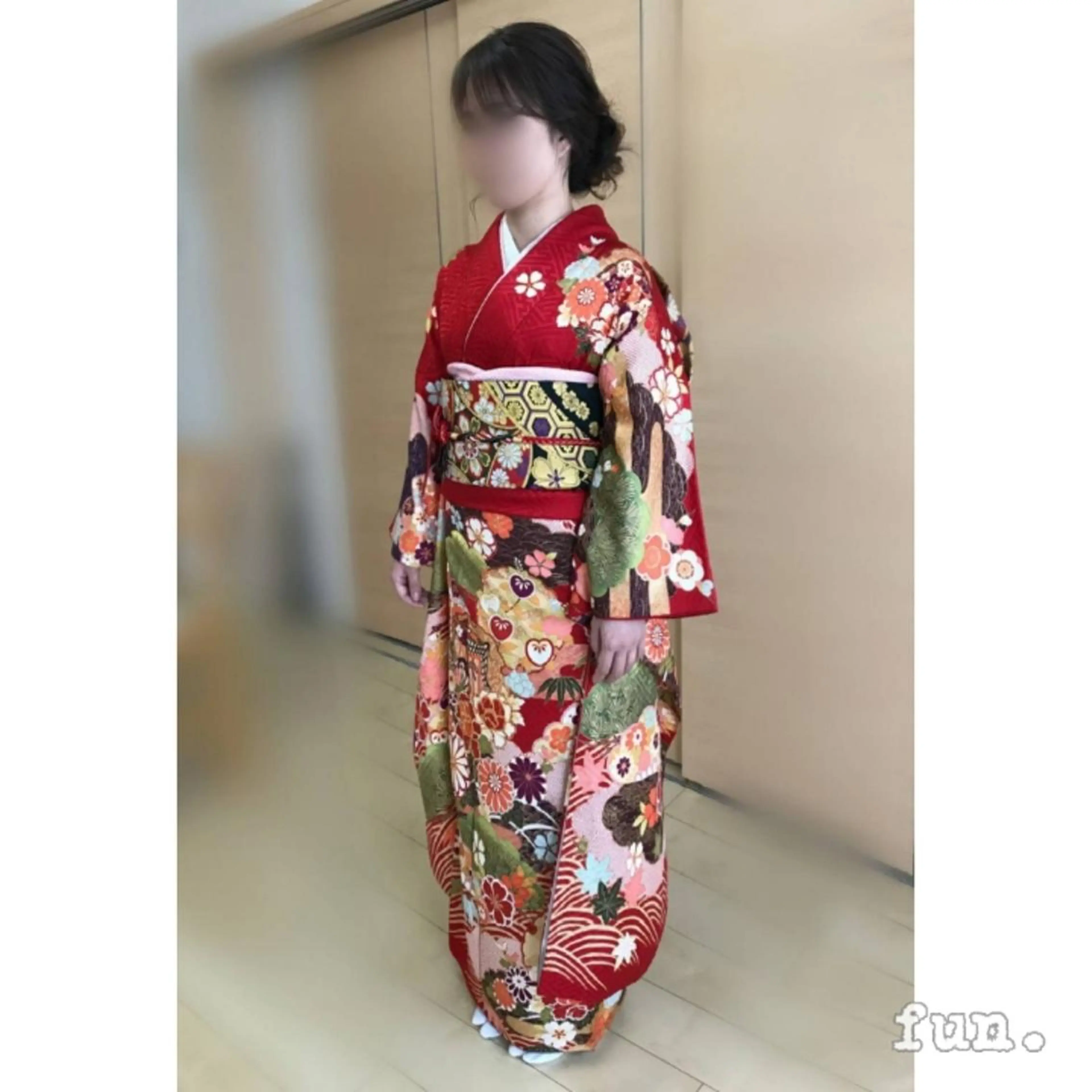 ミディアム ヘアアレンジ 着付け fun./ヘアセット /エクステ/着付のその他イメージ