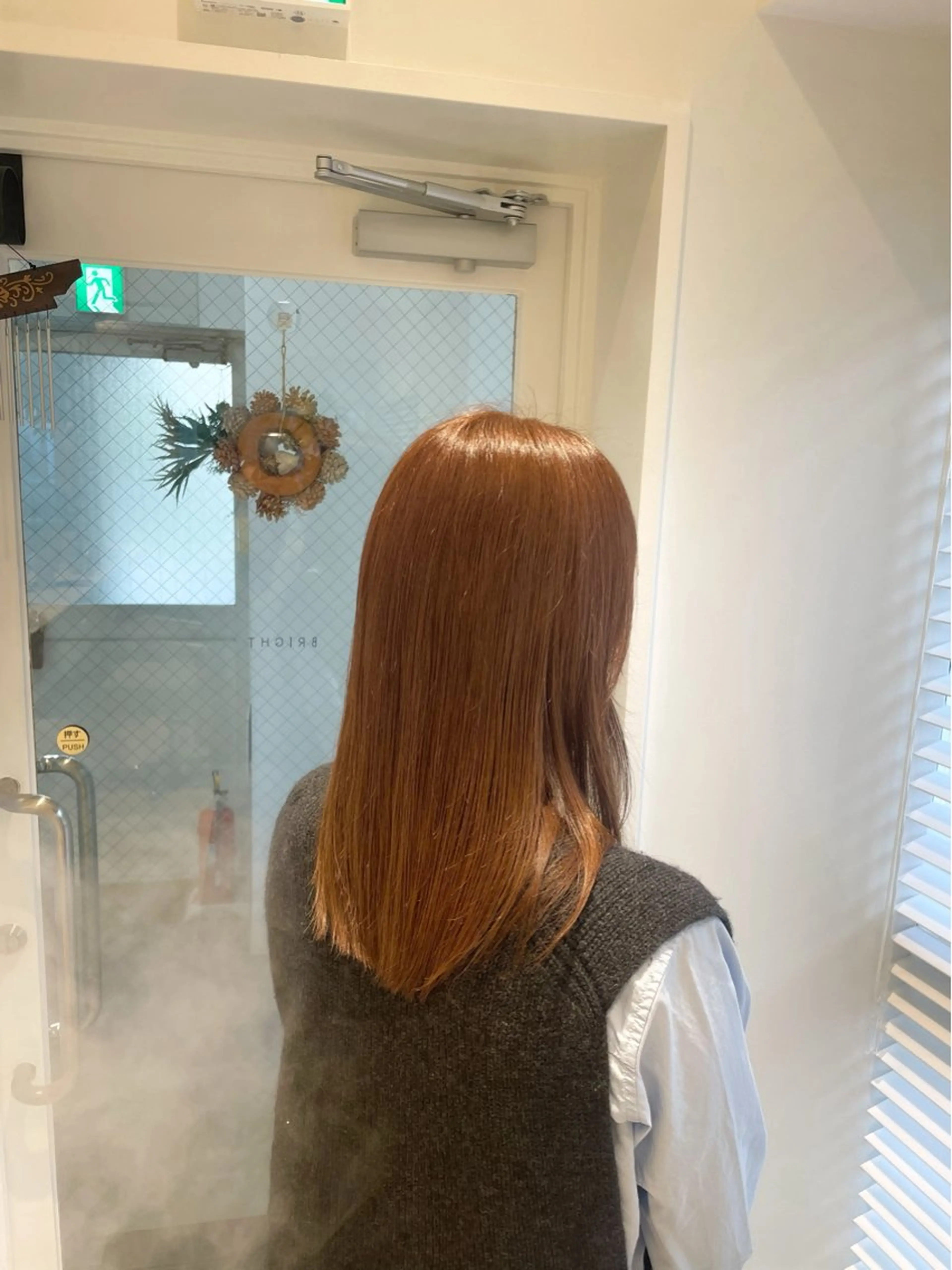 セミロング 🤍恵比寿/透明感/ 小顔カット🤍アズサのヘアスタイル