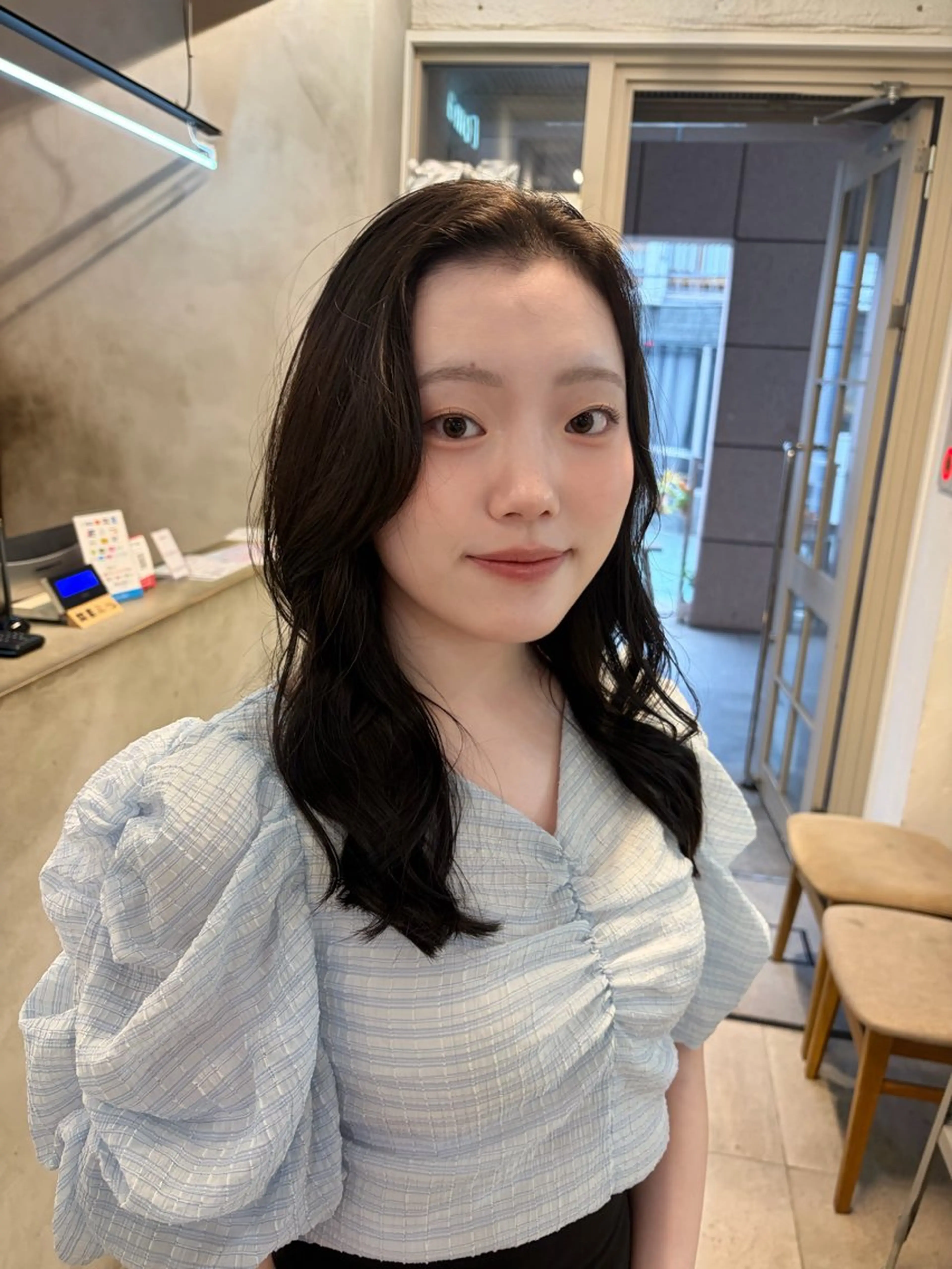ミディアム カラー 透明感カラー ヘアカラー トリートメント 赤み消し×透明感 /🌙suwa🌙のヘアスタイル