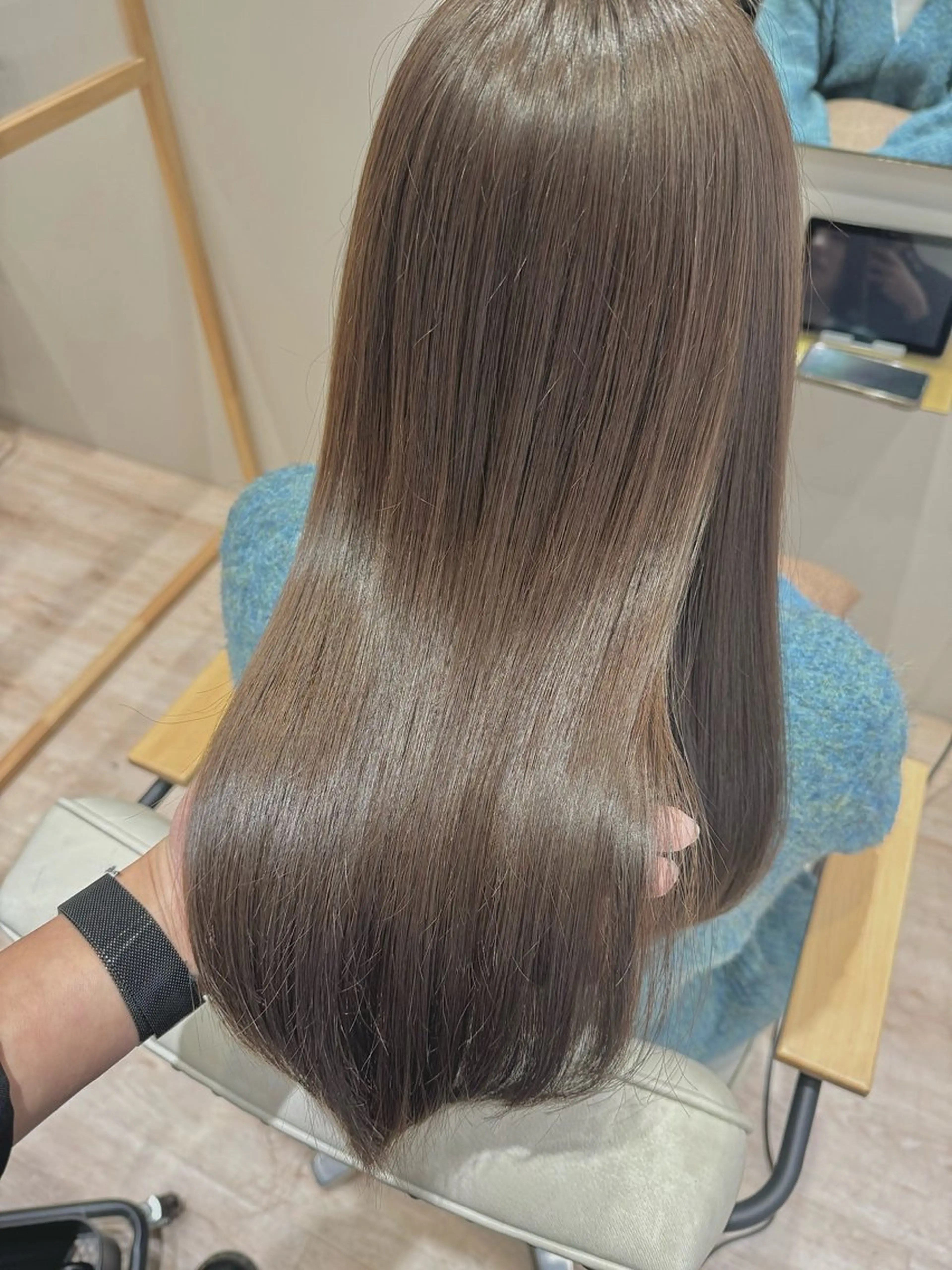 ロング カット ヘアカラー 髪質改善/縮毛矯正/ 🌟櫻井🌟のヘアスタイル