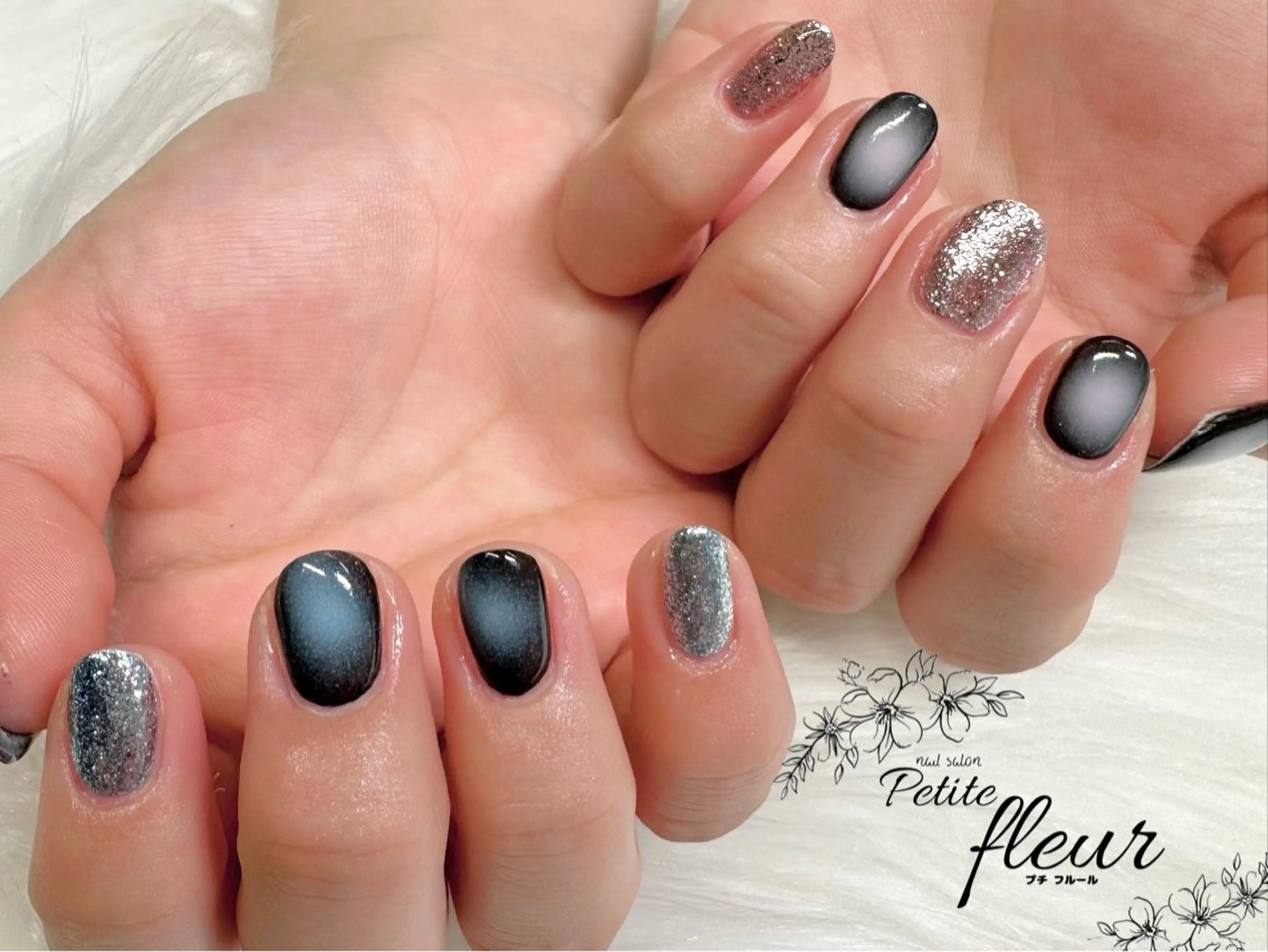 ネイル 持ち込み ❁⃘*。Petite fleur❁⃘*りさのネイルデザイン