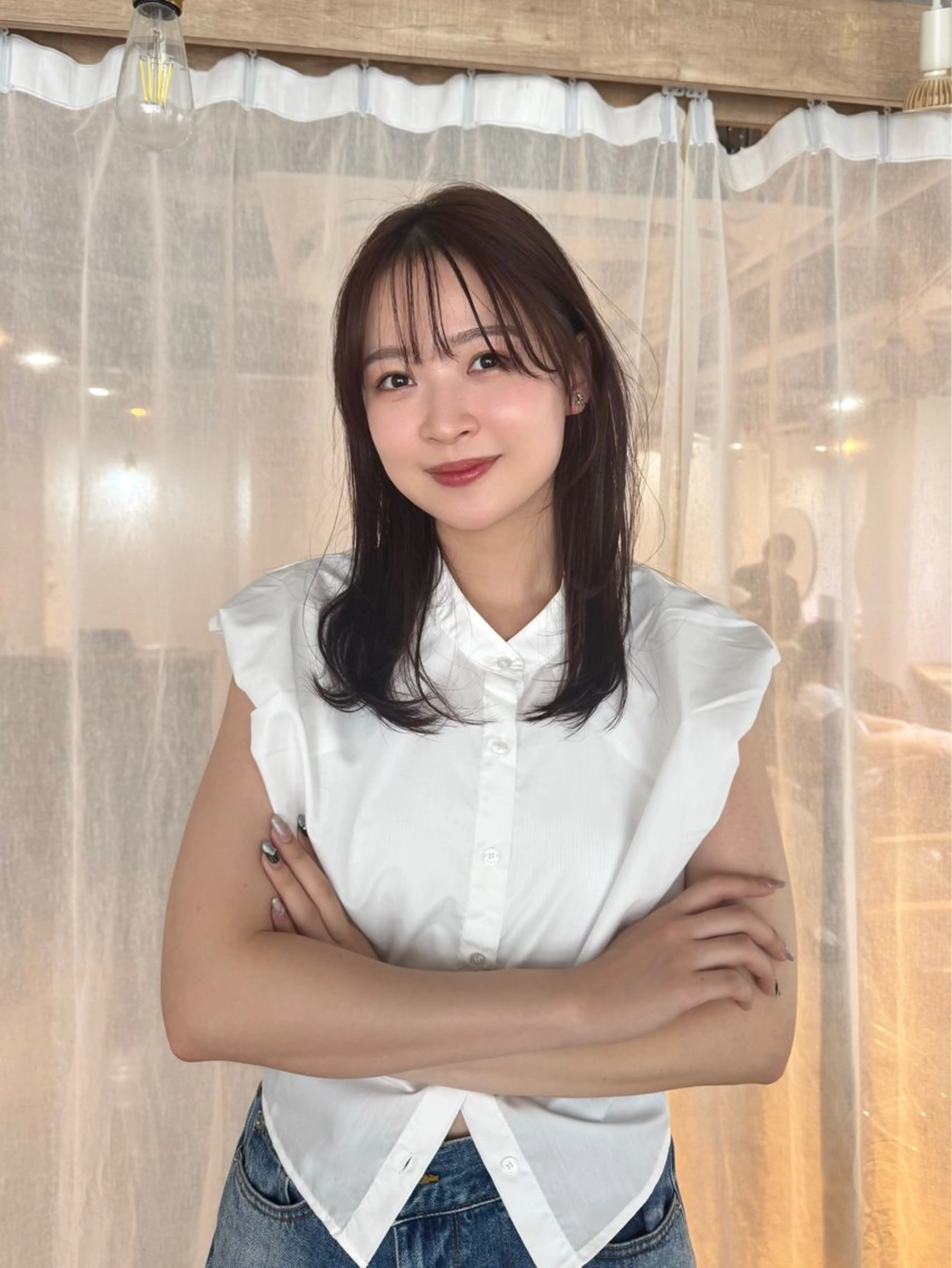 ⭐️似合わせカット＋艶カラー＋aujua2ステップトリートメントの写真