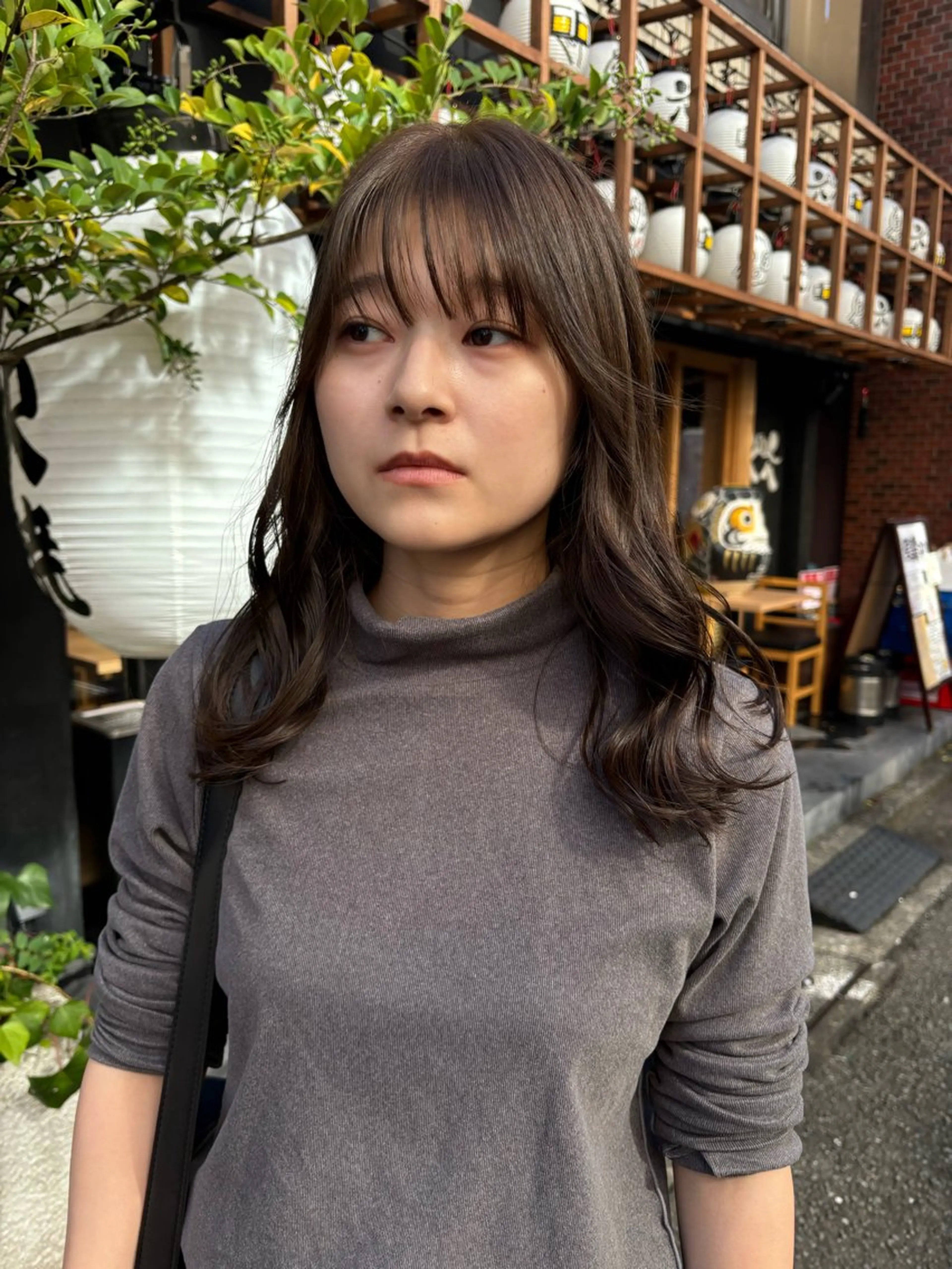 セミロング カラー カット ヘアカラー トリートメント sakura🌸 レイヤー/韓国ヘアのヘアスタイル