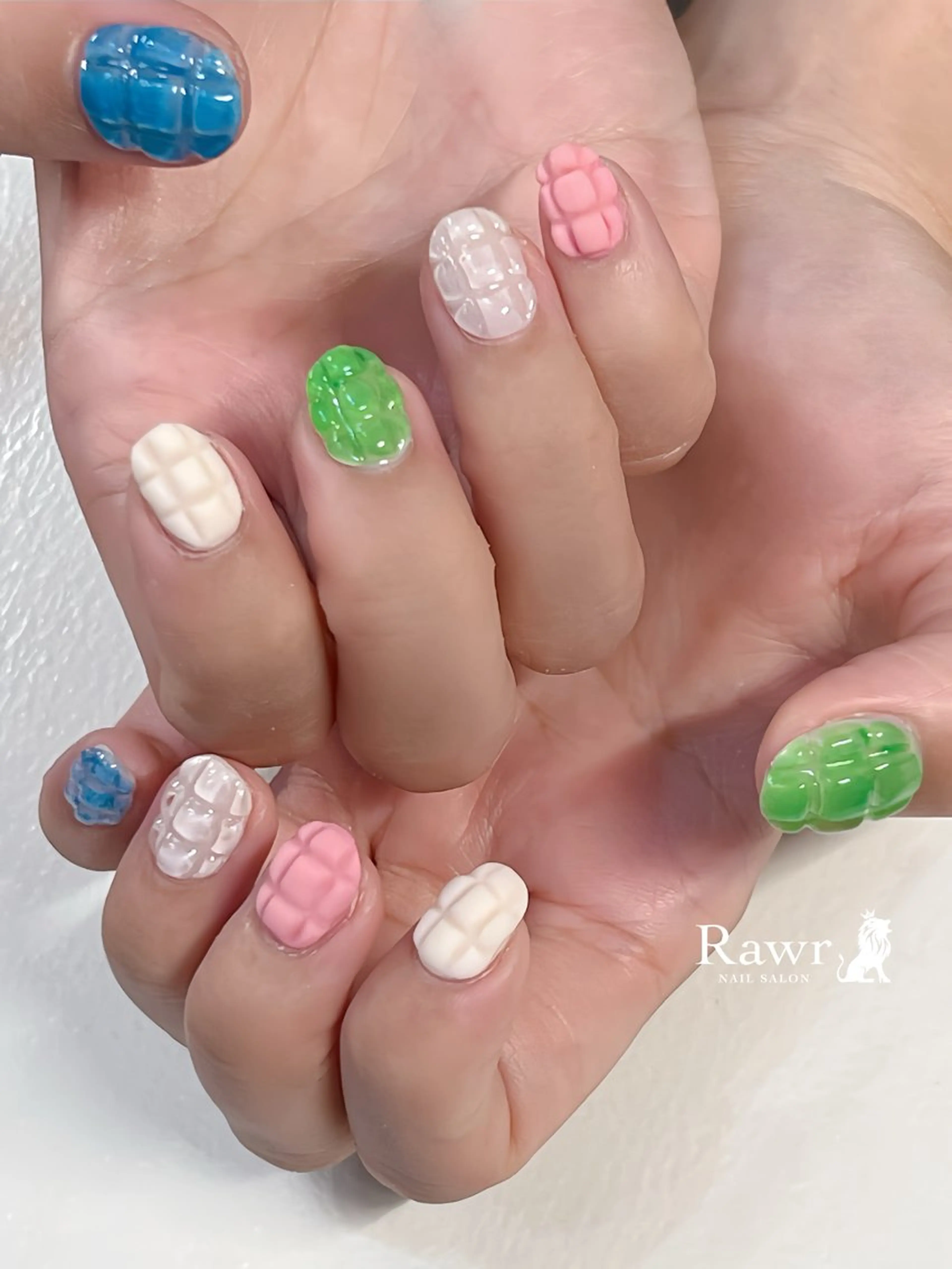 ネイル ハンドネイル Rawr / saoriのネイルデザイン