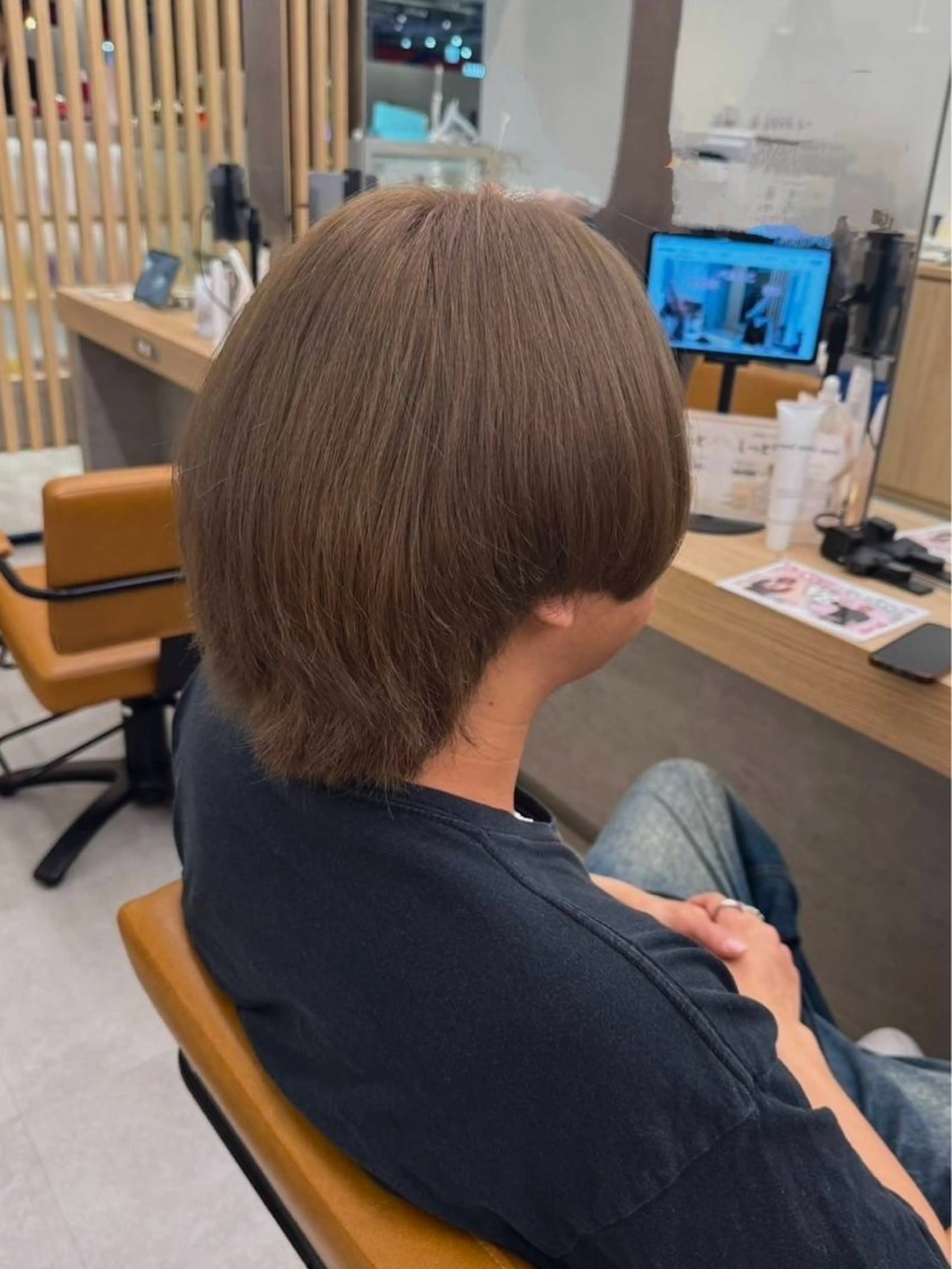 ミディアム ヘアカラー けー すけのヘアスタイル