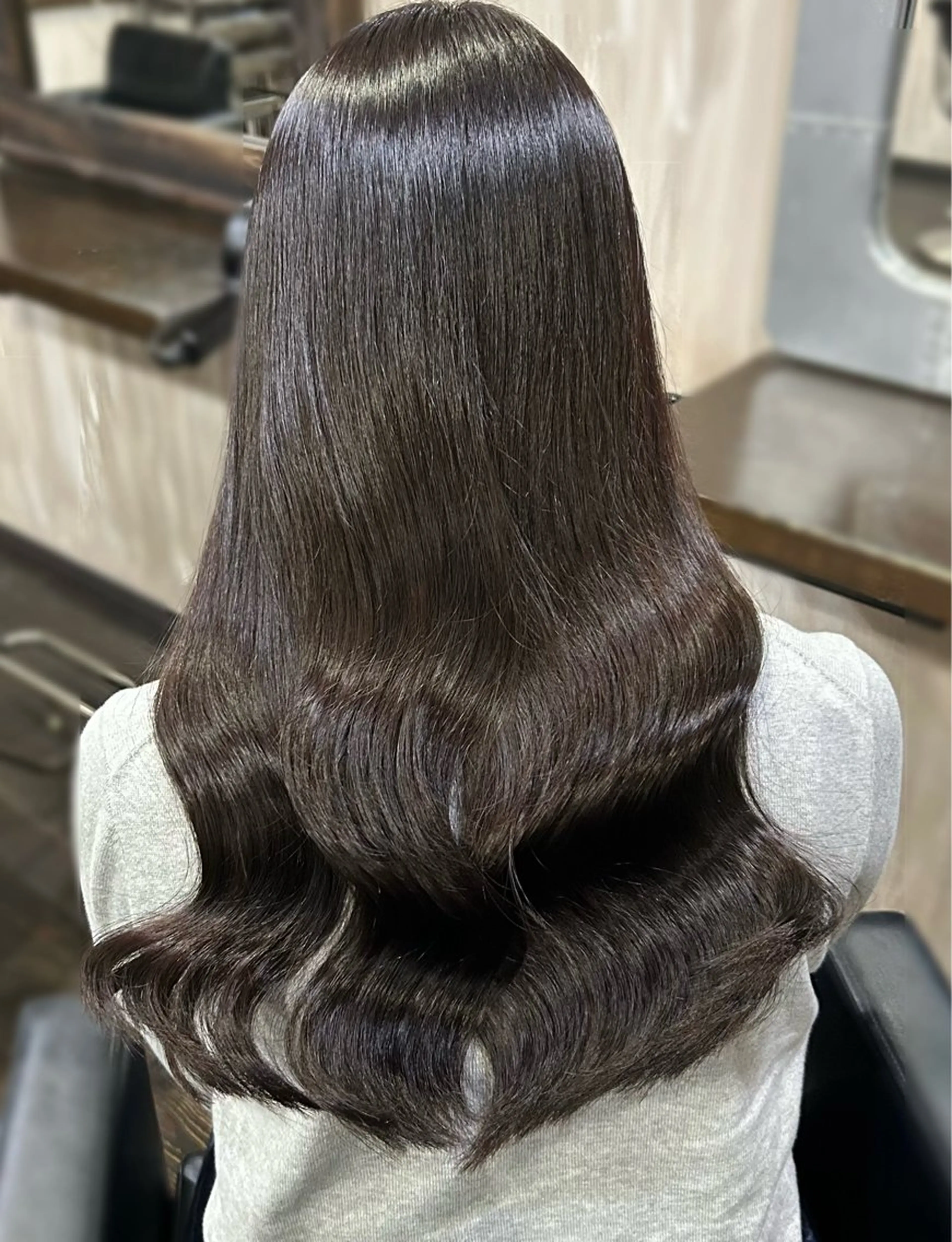 ロング カット ヘアカラー トリートメント 透明感カラー/レイヤ ーカット/Maoのヘアスタイル