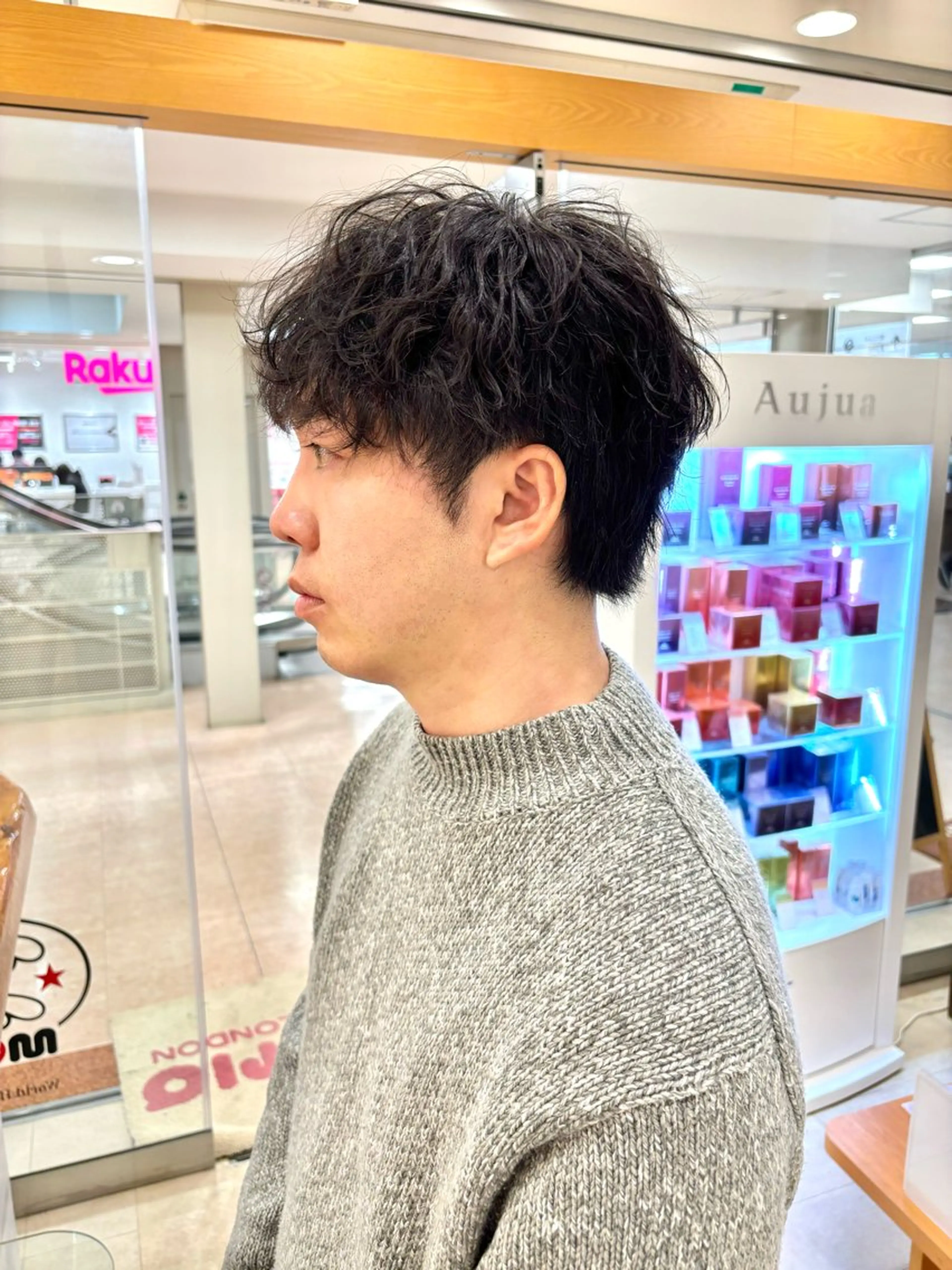 ショート メンズ マッシュ ショートヘア カット ヘッドスパ メンズショート/ メンズパーマ藤森のヘアスタイル