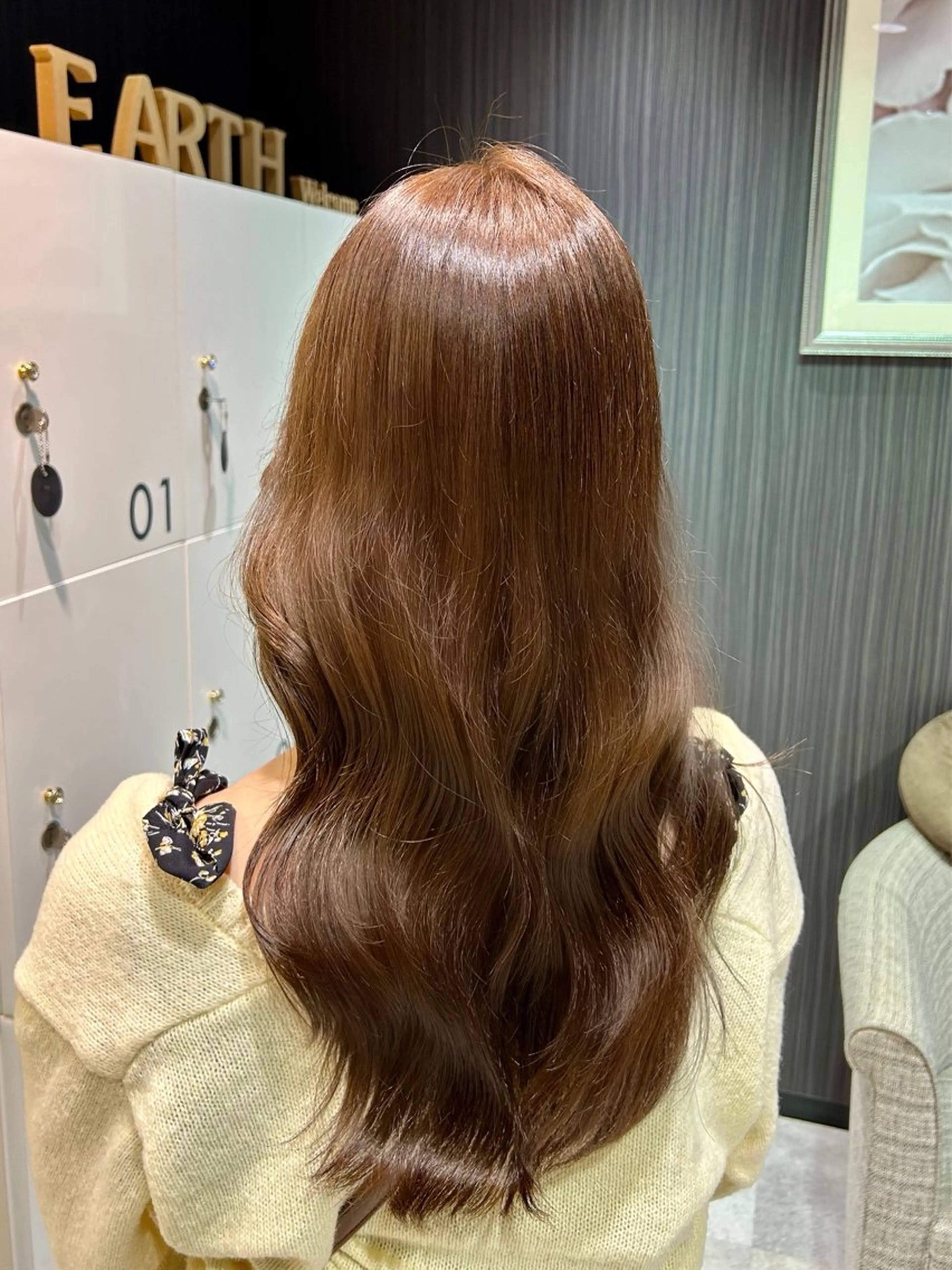 ロング カラー 堀江 優妃のヘアスタイル