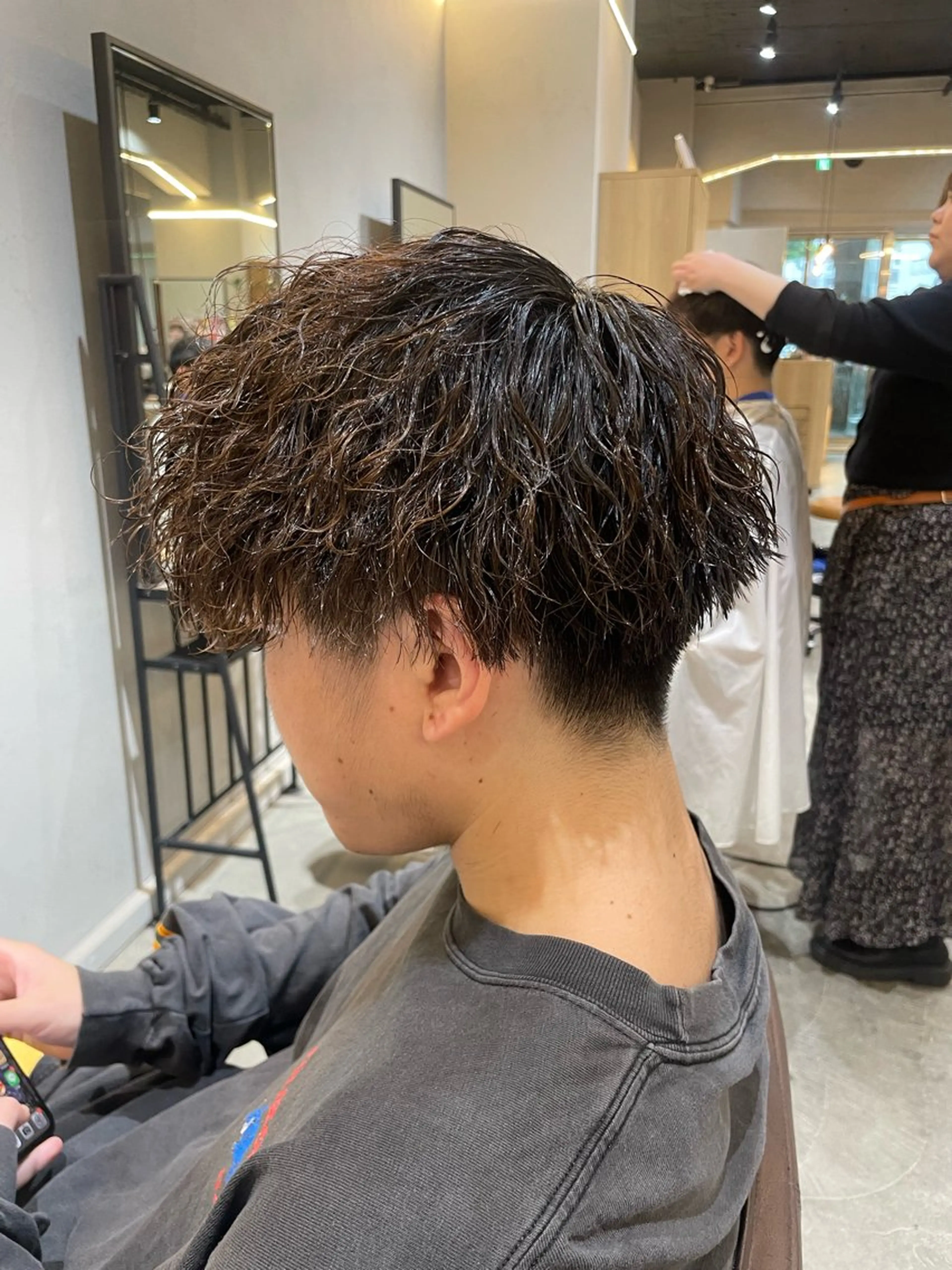 ショート カット パーマ ♦️モテ髪創作者 SUGA♦️のヘアスタイル
