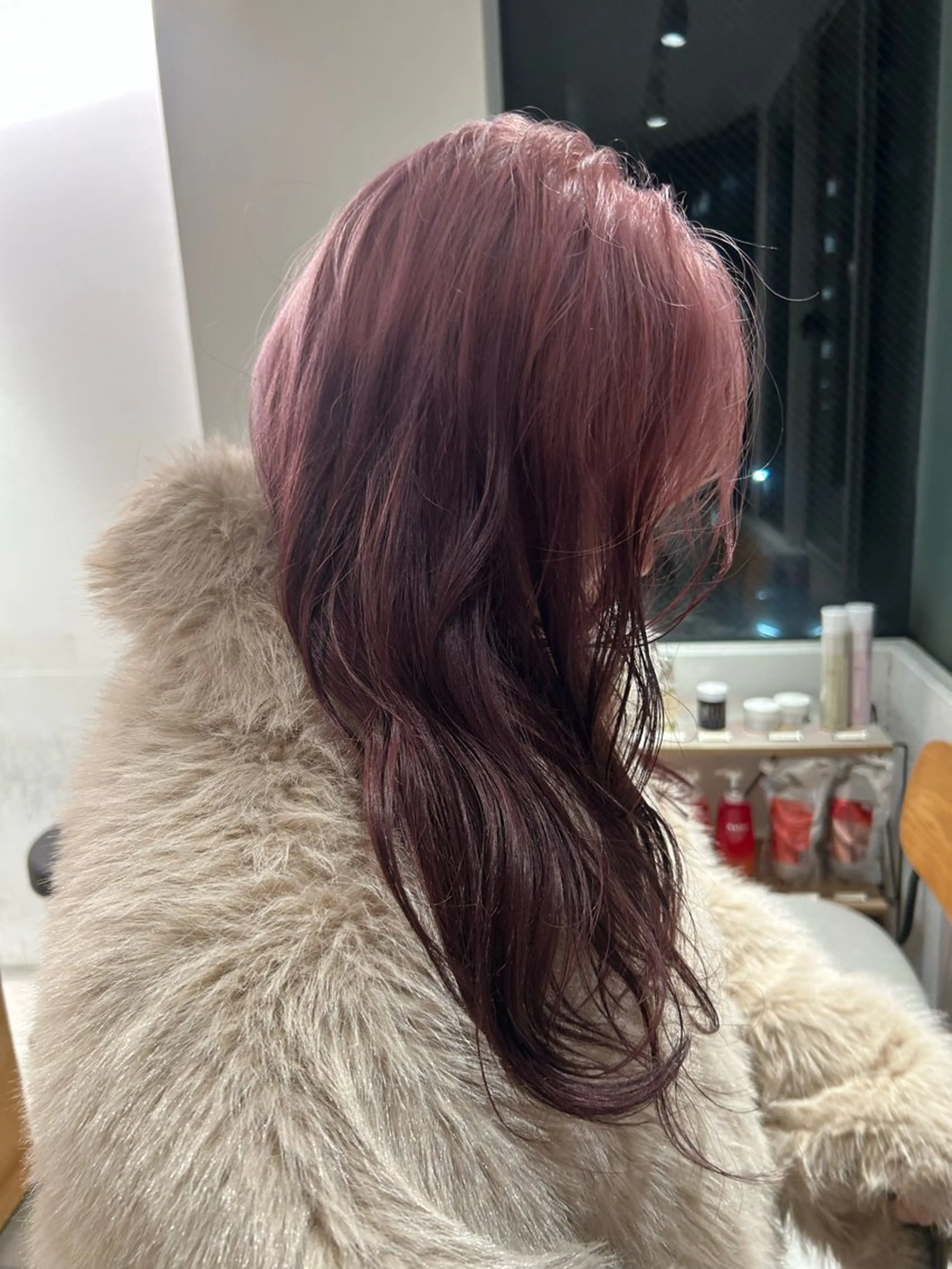 ロング カラー ヘアカラー トリートメント ケアパーマ/ケアブリ ーチdaisukeのヘアスタイル