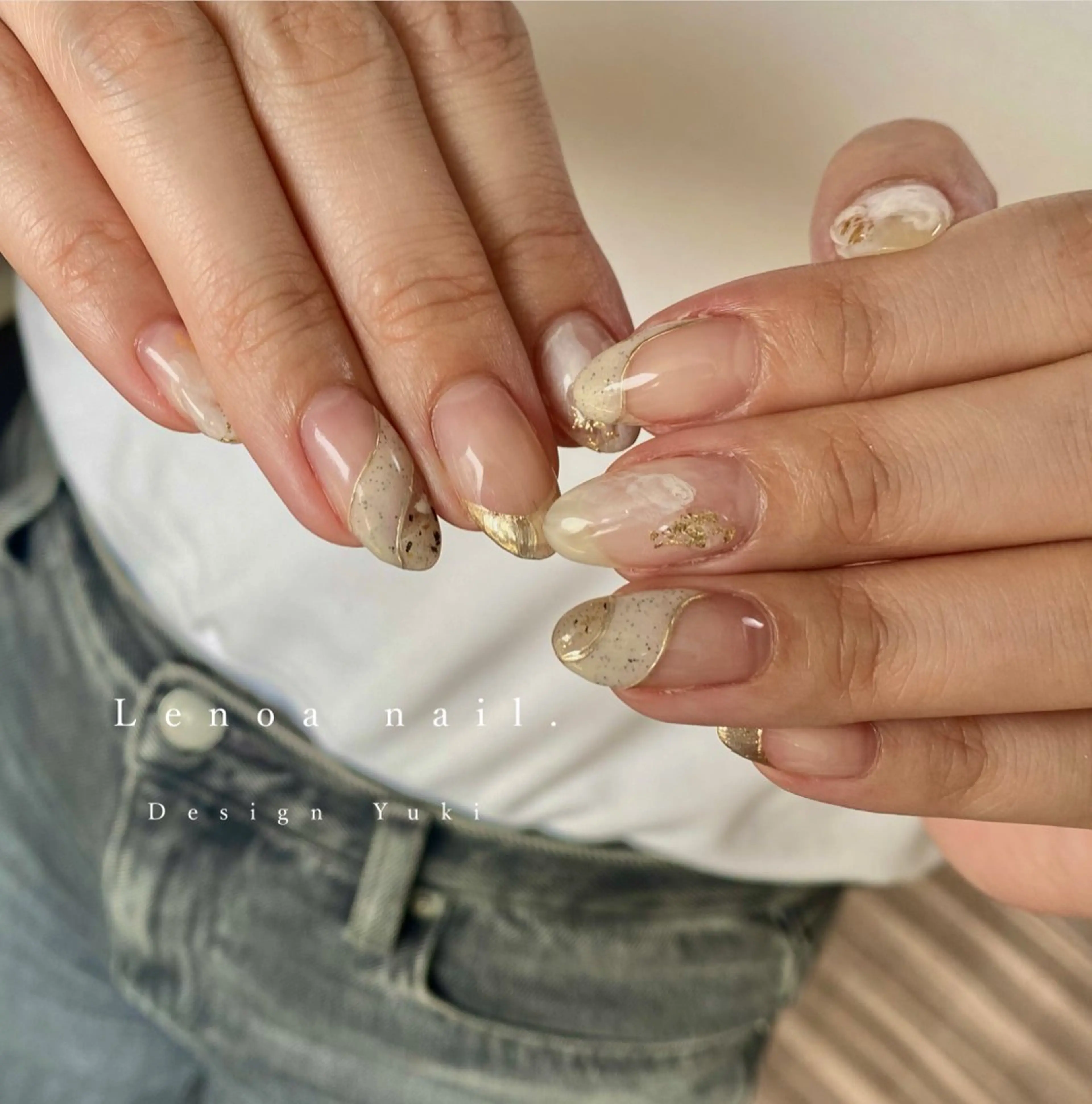 ネイル ハンドネイル Lenoa Yukiのネイルデザイン