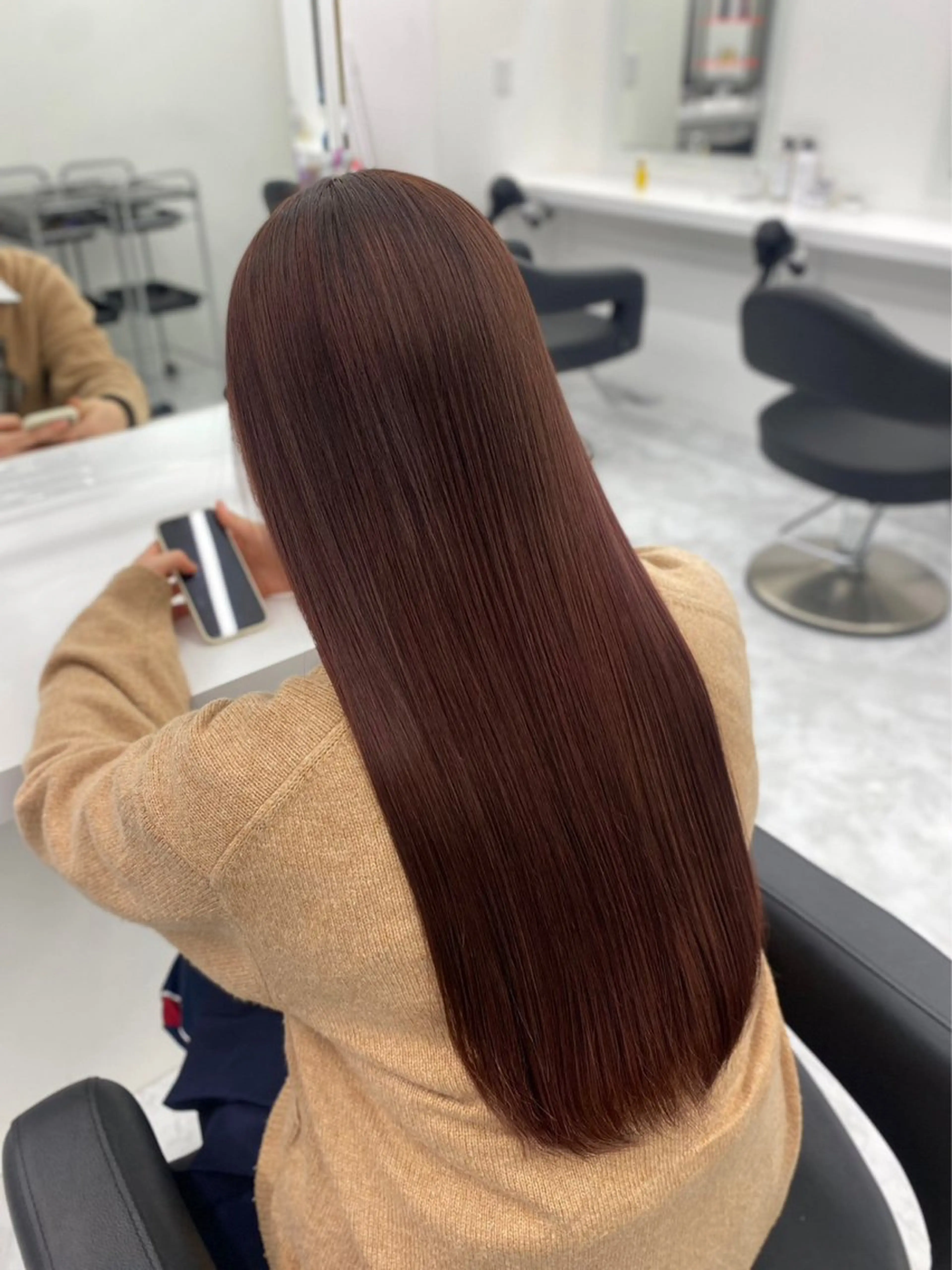 ロング カラー ヘアアレンジ 💖似合わせカラー レイヤー💖ブリーチのヘアスタイル