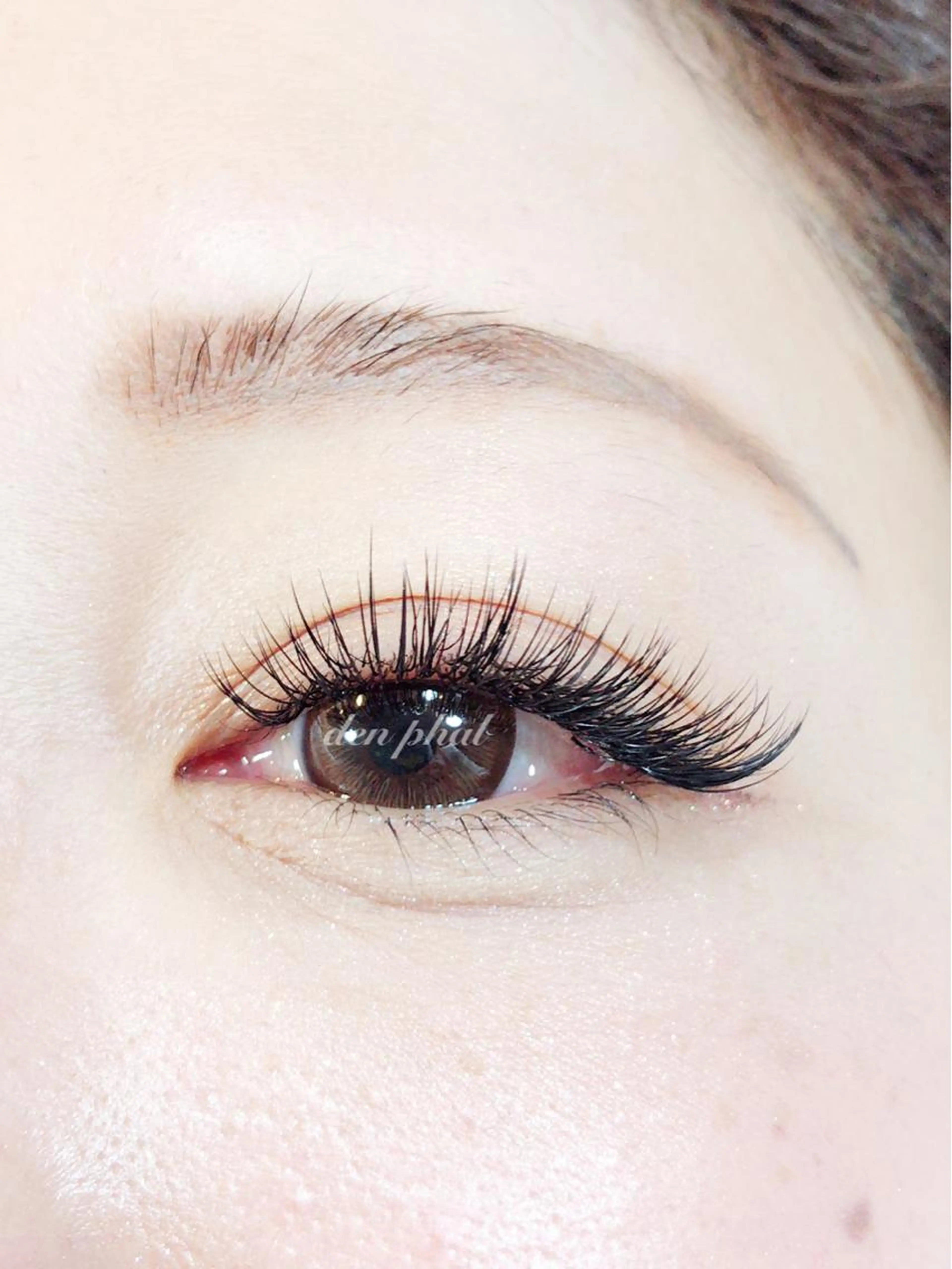 【2回目のお客様】史上最高の軽さと持続力!!フラットラッシュ付け放題🌸セーブル✨国産グルー使用【他店オフ無料】の写真