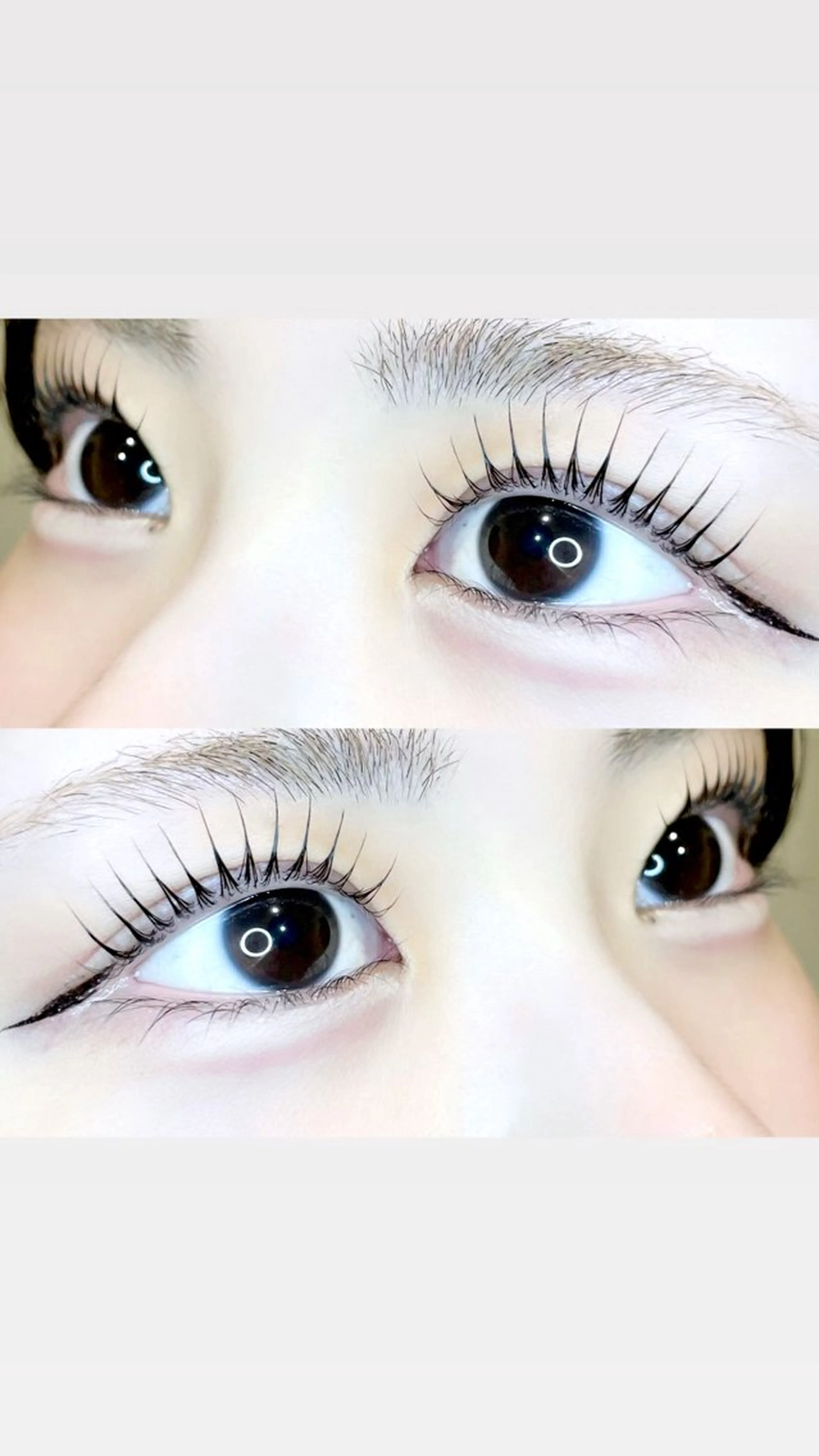 マツエク・マツパ バインドロック フラットラッシュ パリジェンヌラッシュリフト まつげパーマ 下まつげエクステ fein. mizuki🌙のマツエク・マツパデザイン