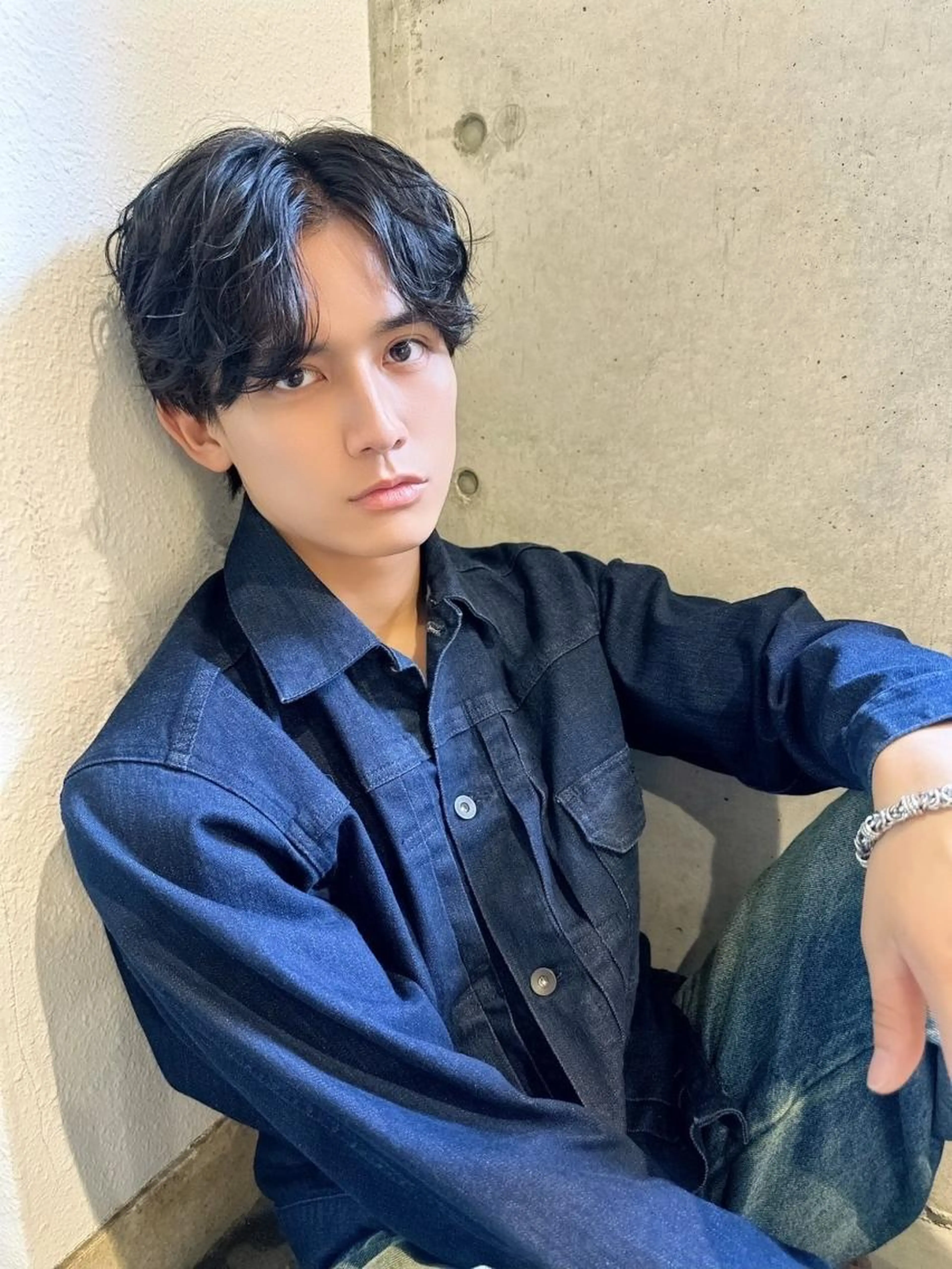 【メンズ人気No.1】骨格似合わせカット+スパイラルパーマの写真