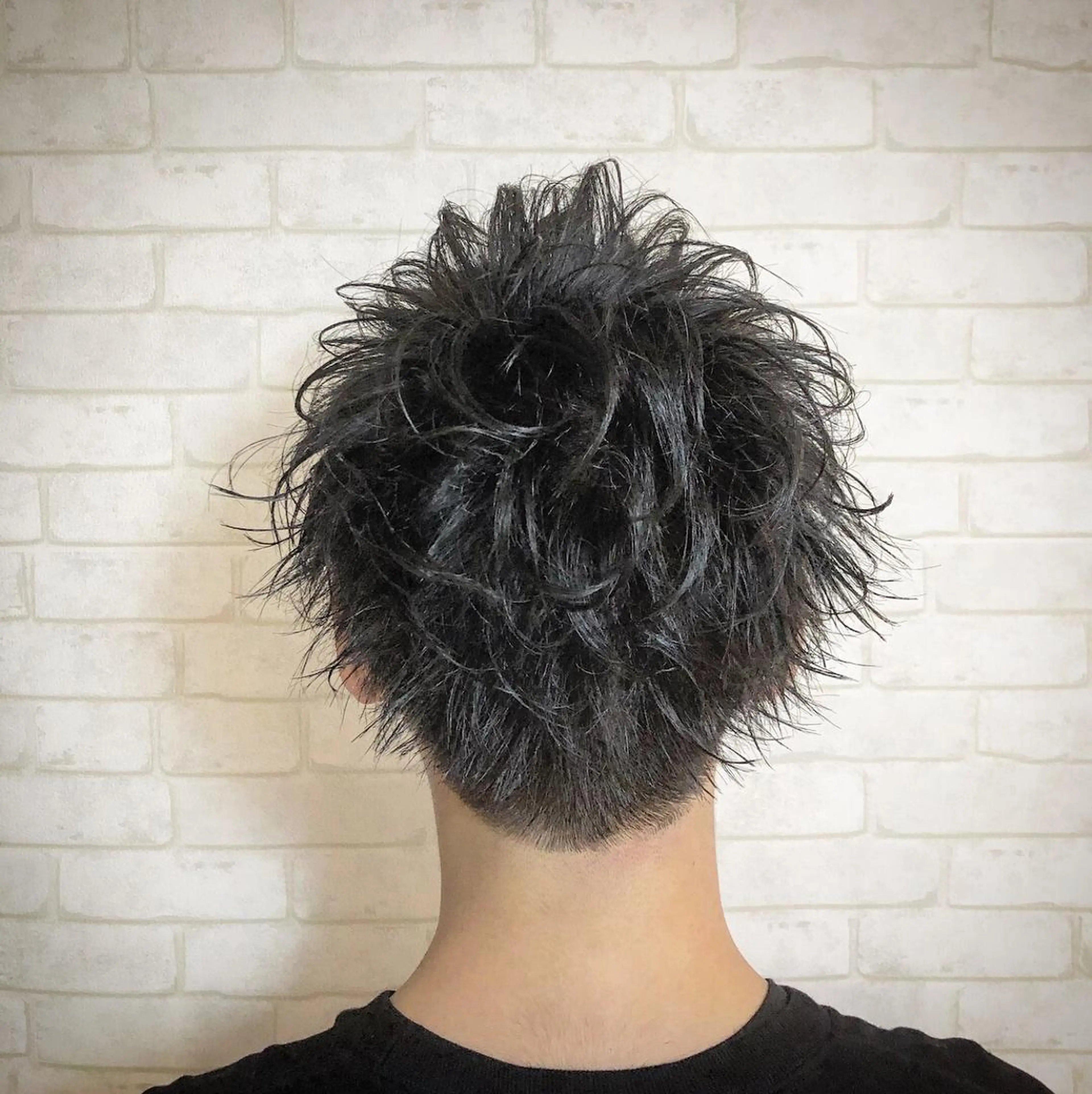 ショート パーマ メンズ メンズパーマ特化🏅 中村　凌のヘアスタイル