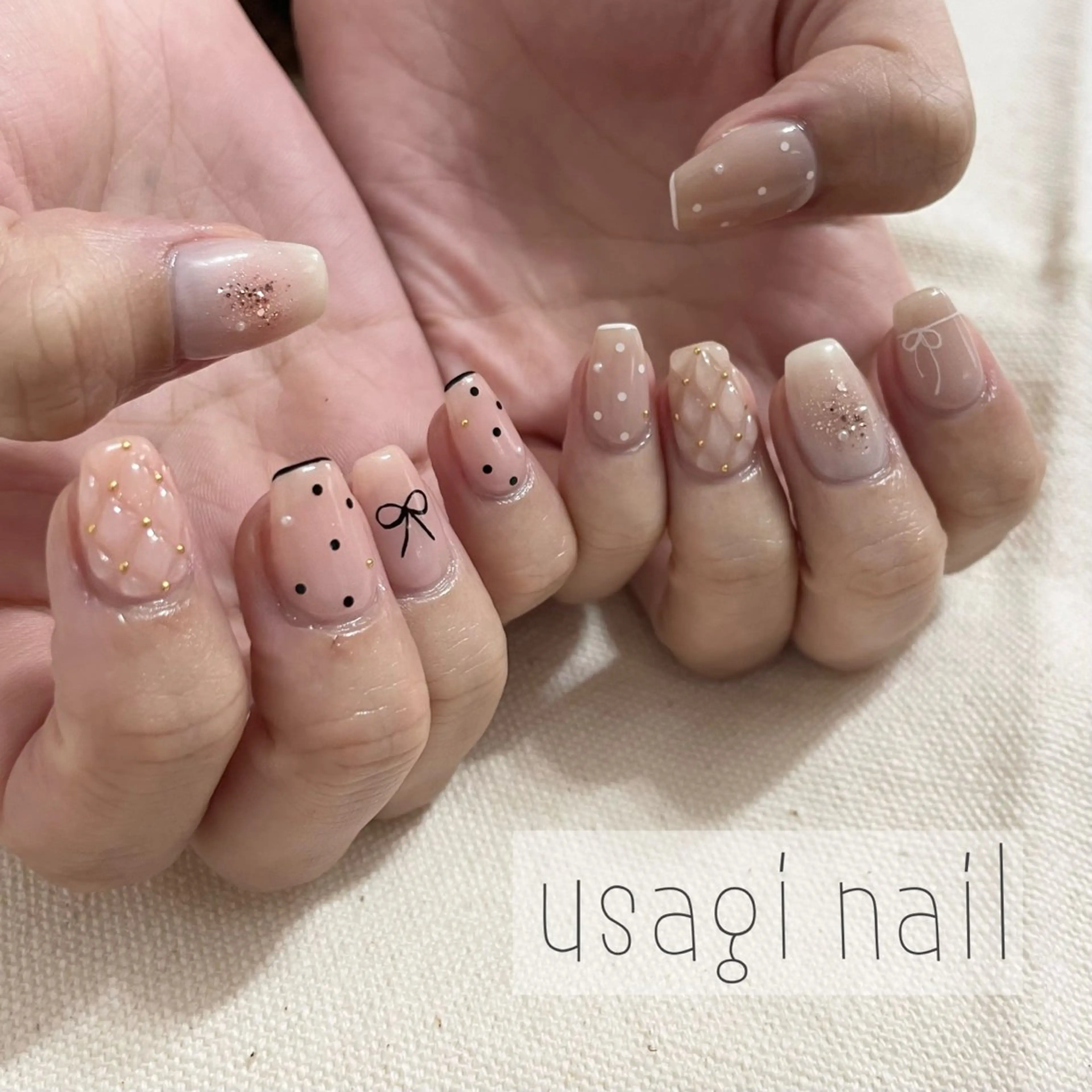 ネイル ハンドネイル usagi nailのネイルデザイン