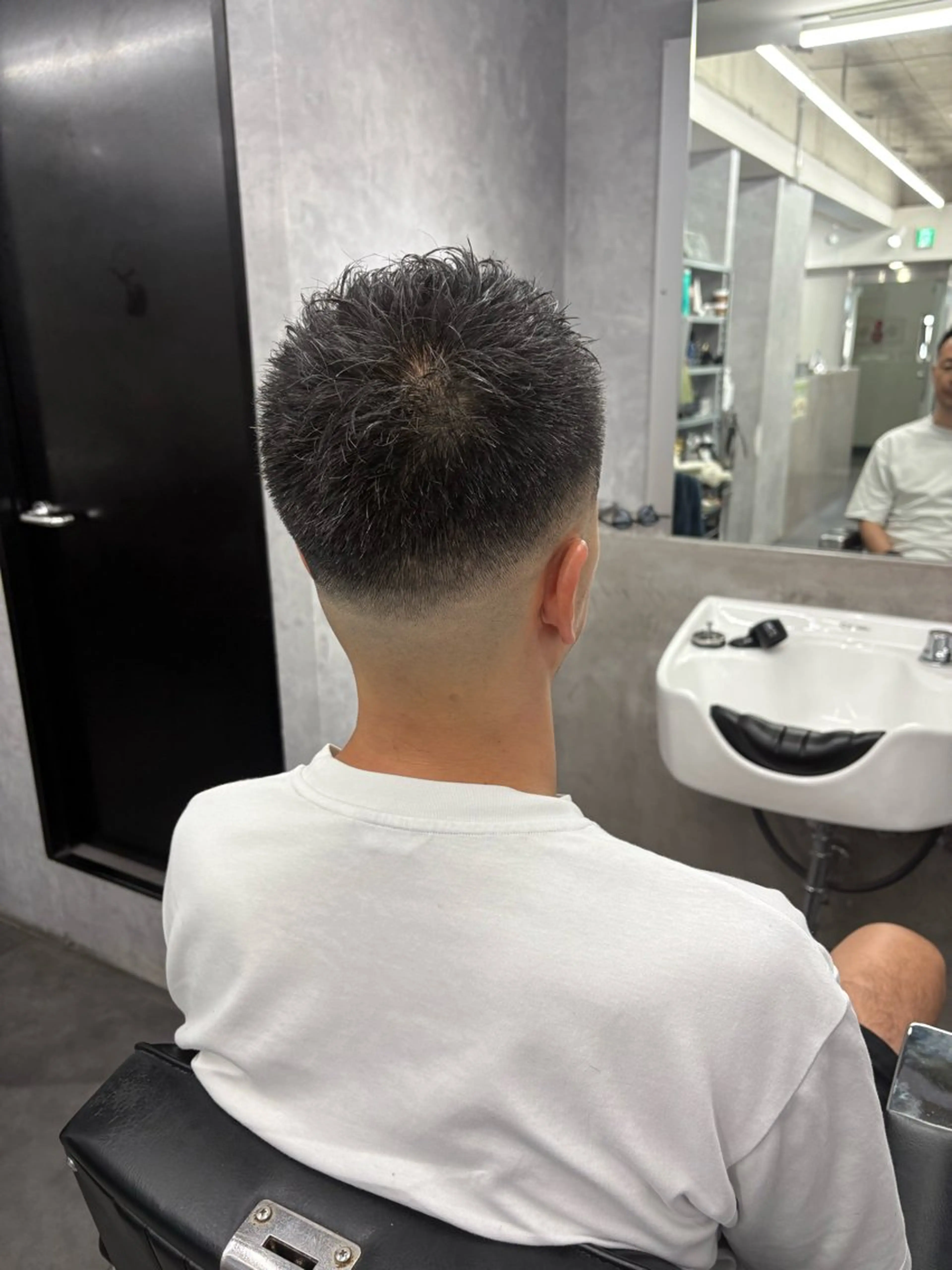 ショート メンズ カット パーマ 本間 颯太のヘアスタイル