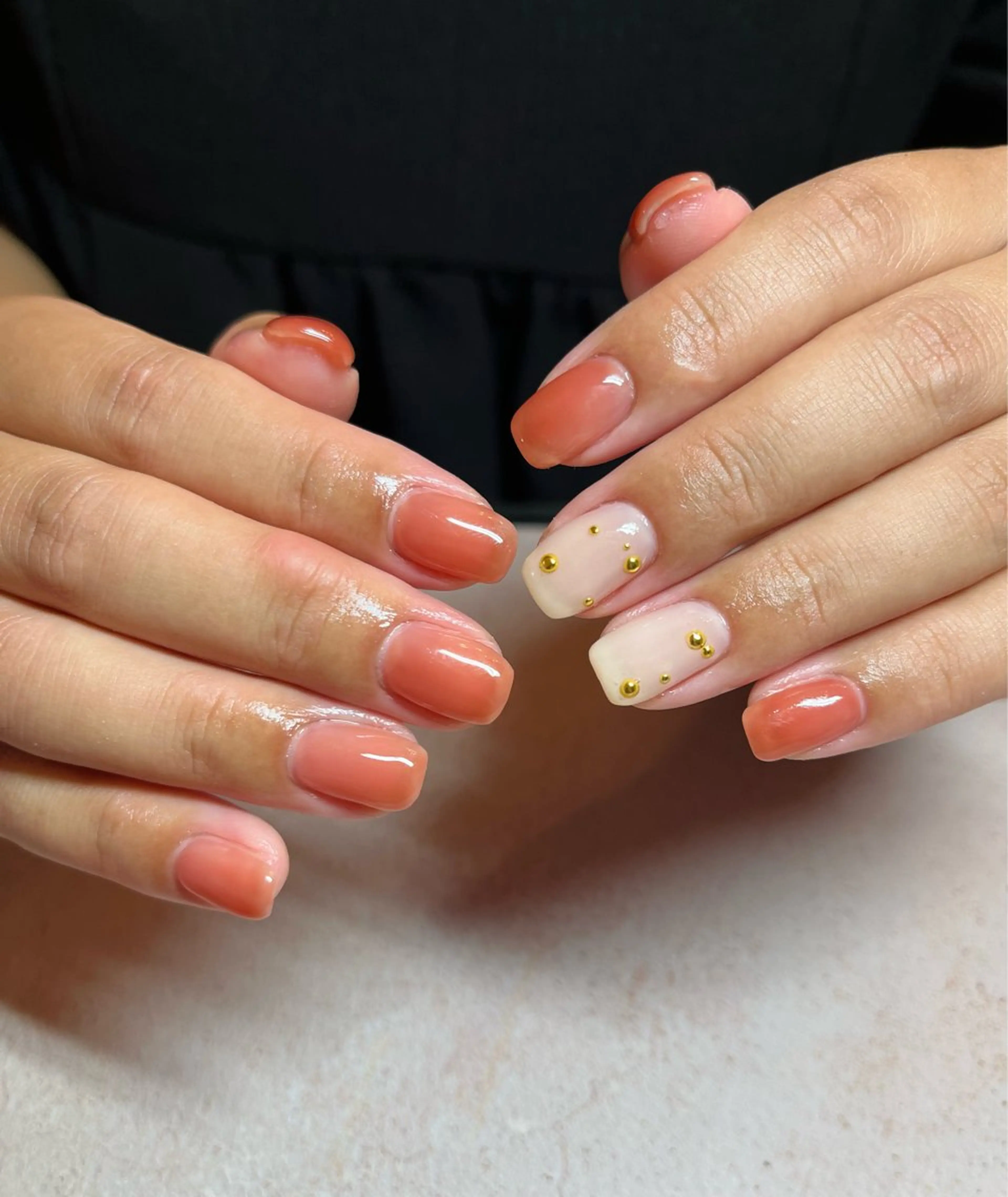 ネイル ワンカラーネイル ハンドネイル HazeGrass NAILのネイルデザイン