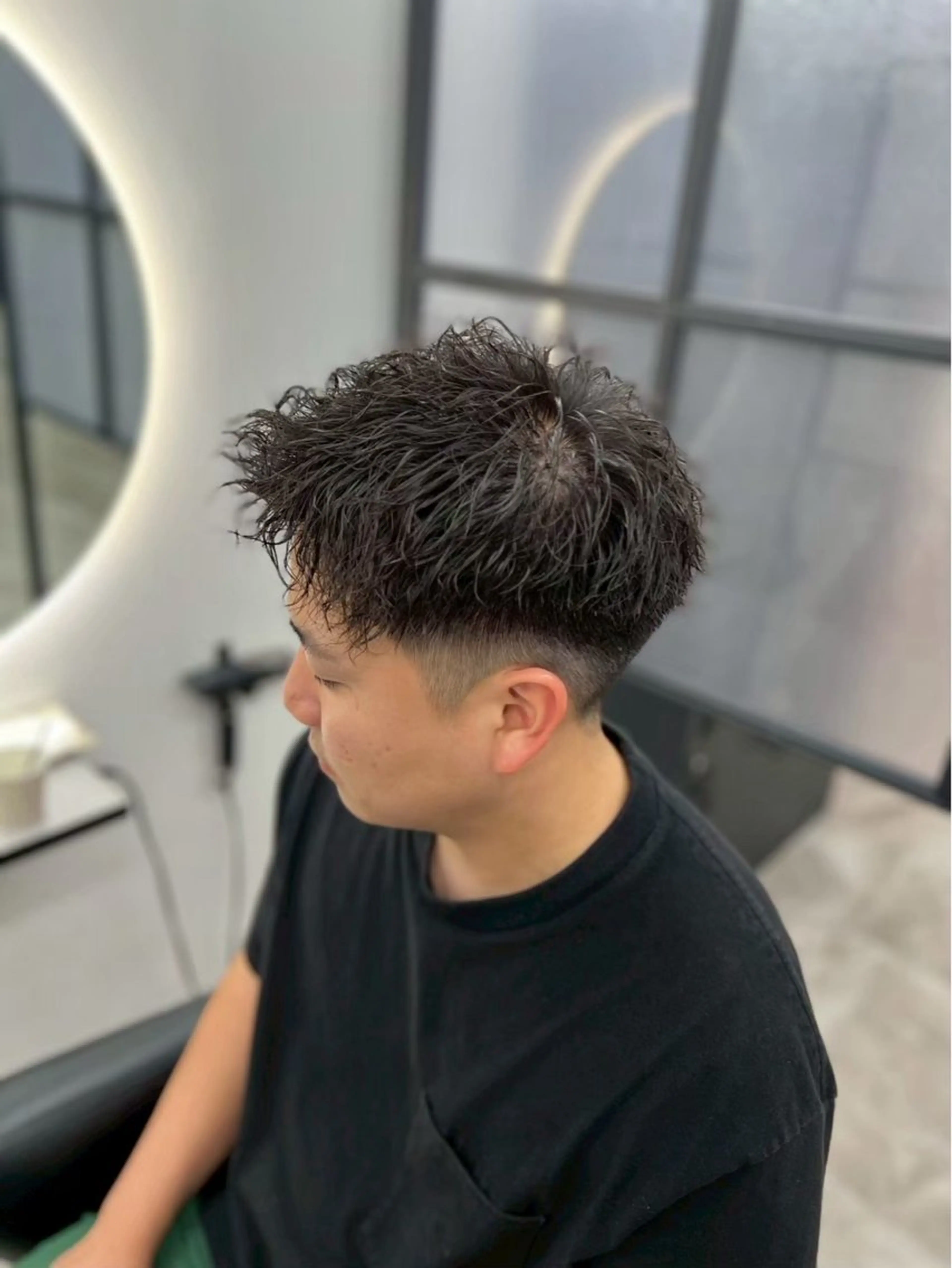 ショート カット パーマ 🩶Noto🩶 C✂︎3のヘアスタイル