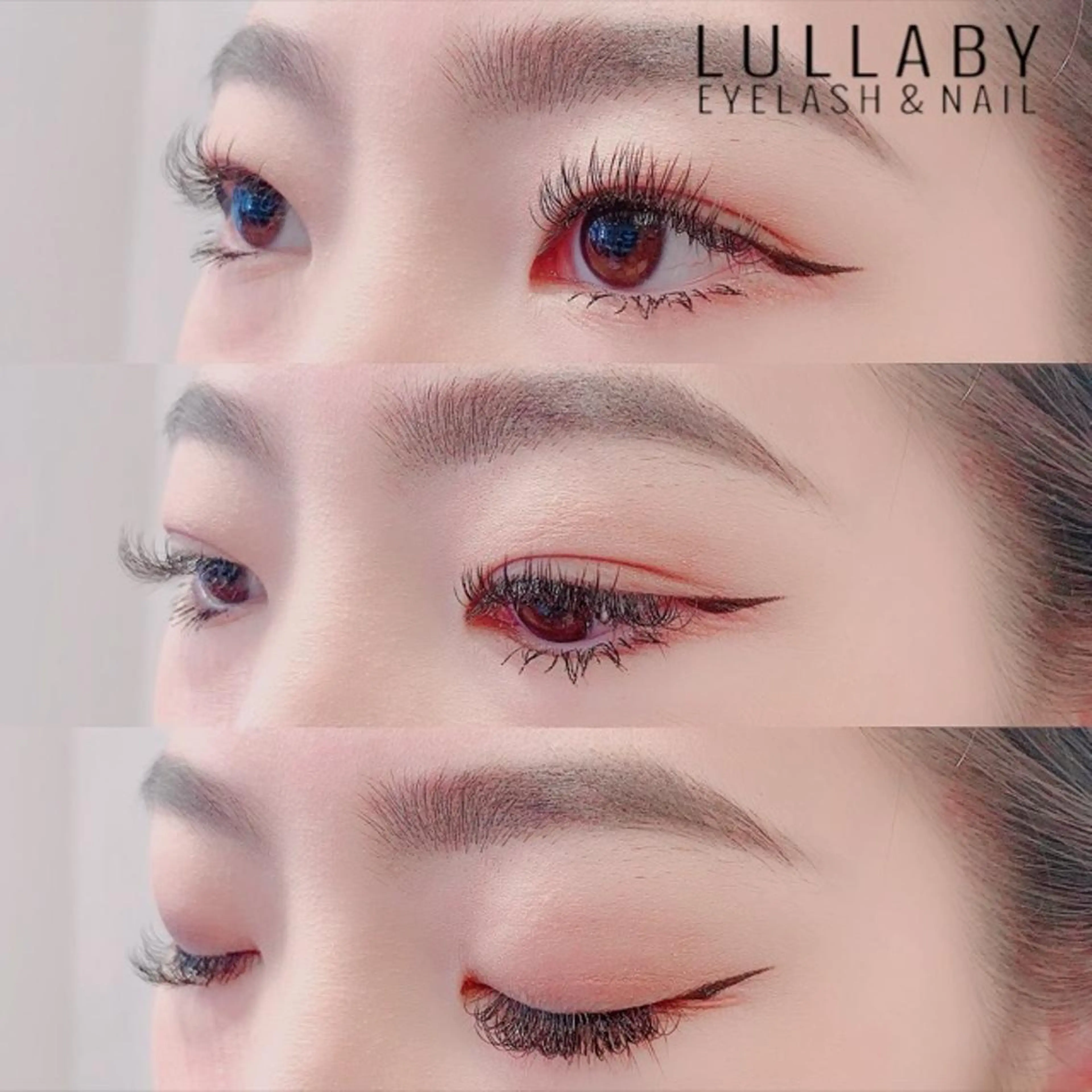 マツエク・マツパ LULLABY 銀座並木通り店のマツエク・マツパデザイン