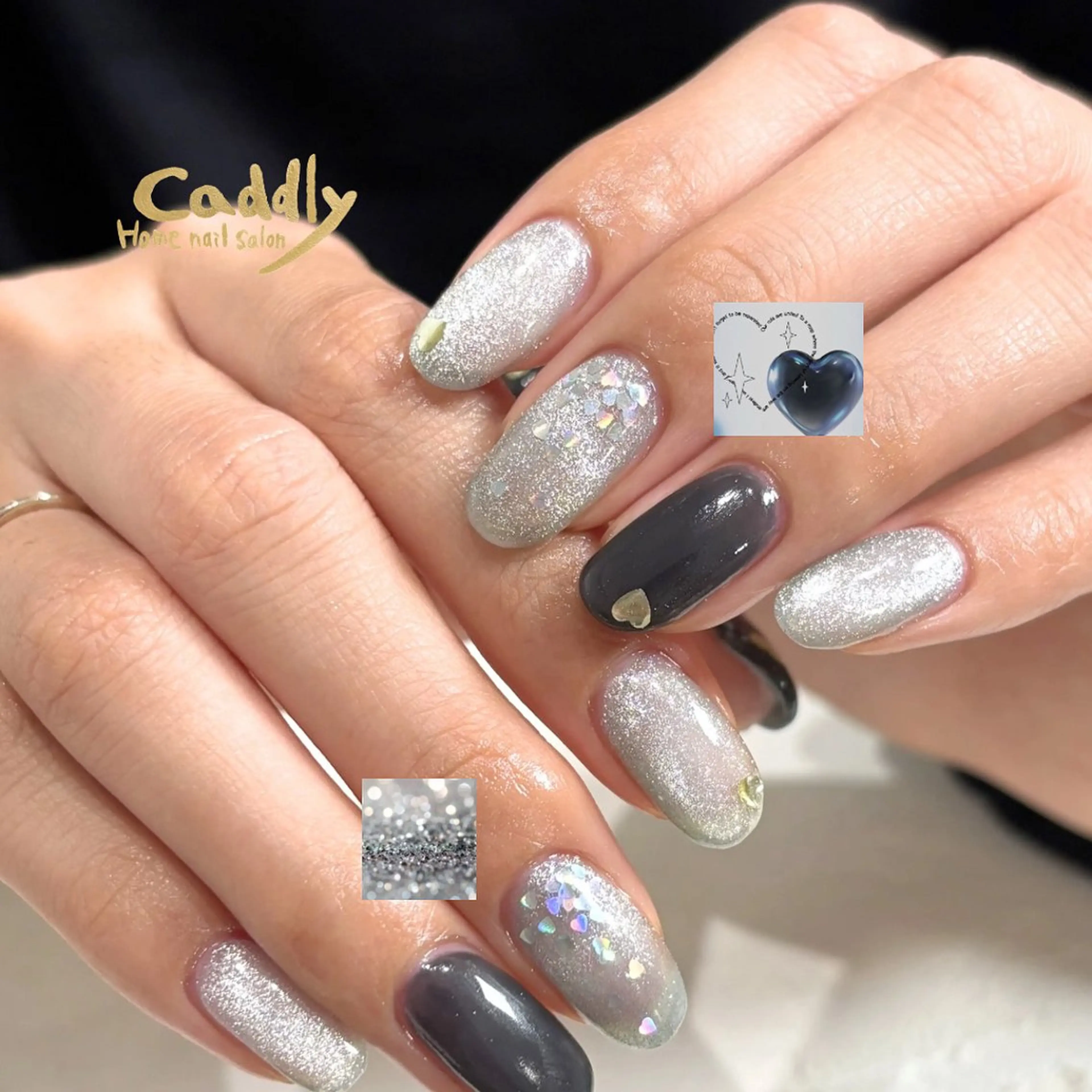 ネイル ハンドネイル caddly naoのネイルデザイン