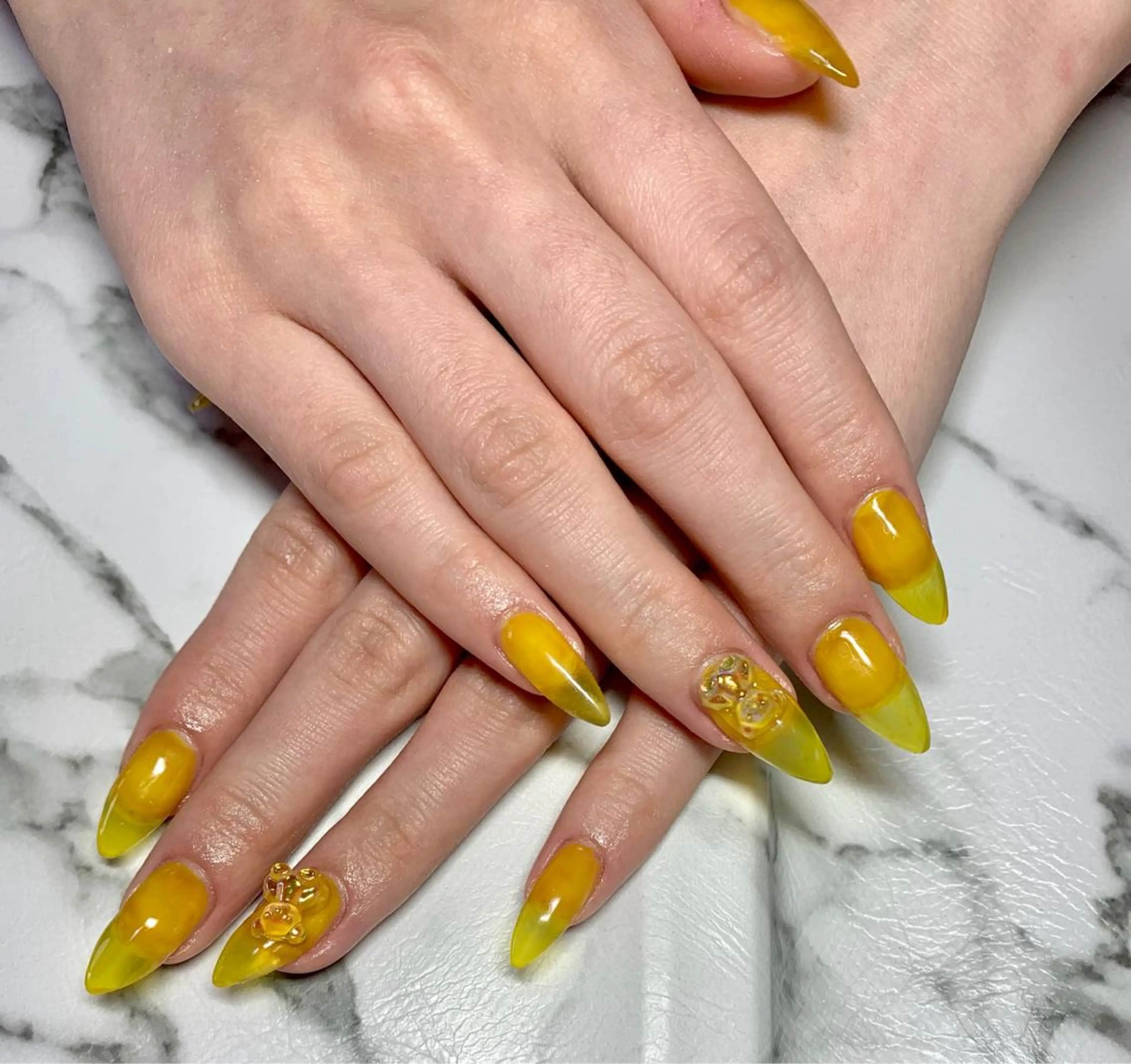 ネイル クリアネイル ワンカラーネイル スカルプネイル ハンドネイル x.1.0.nail ♡Cのネイルデザイン