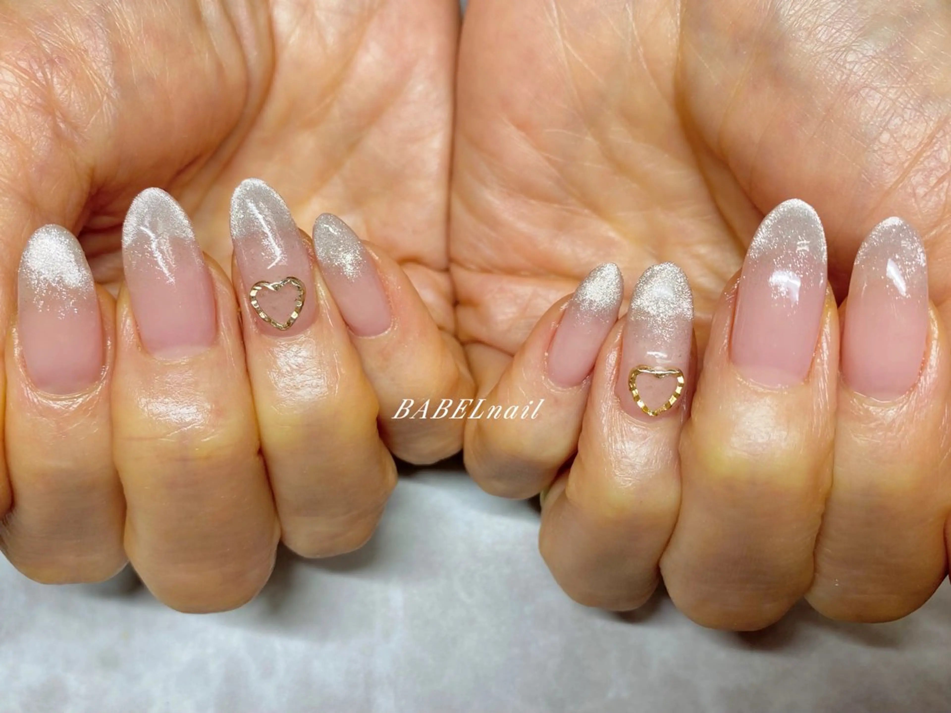 ネイル ハンドネイル BABELバベル所属・江戸川橋✨BABEL 【バベル】大人可愛いのネイルデザイン