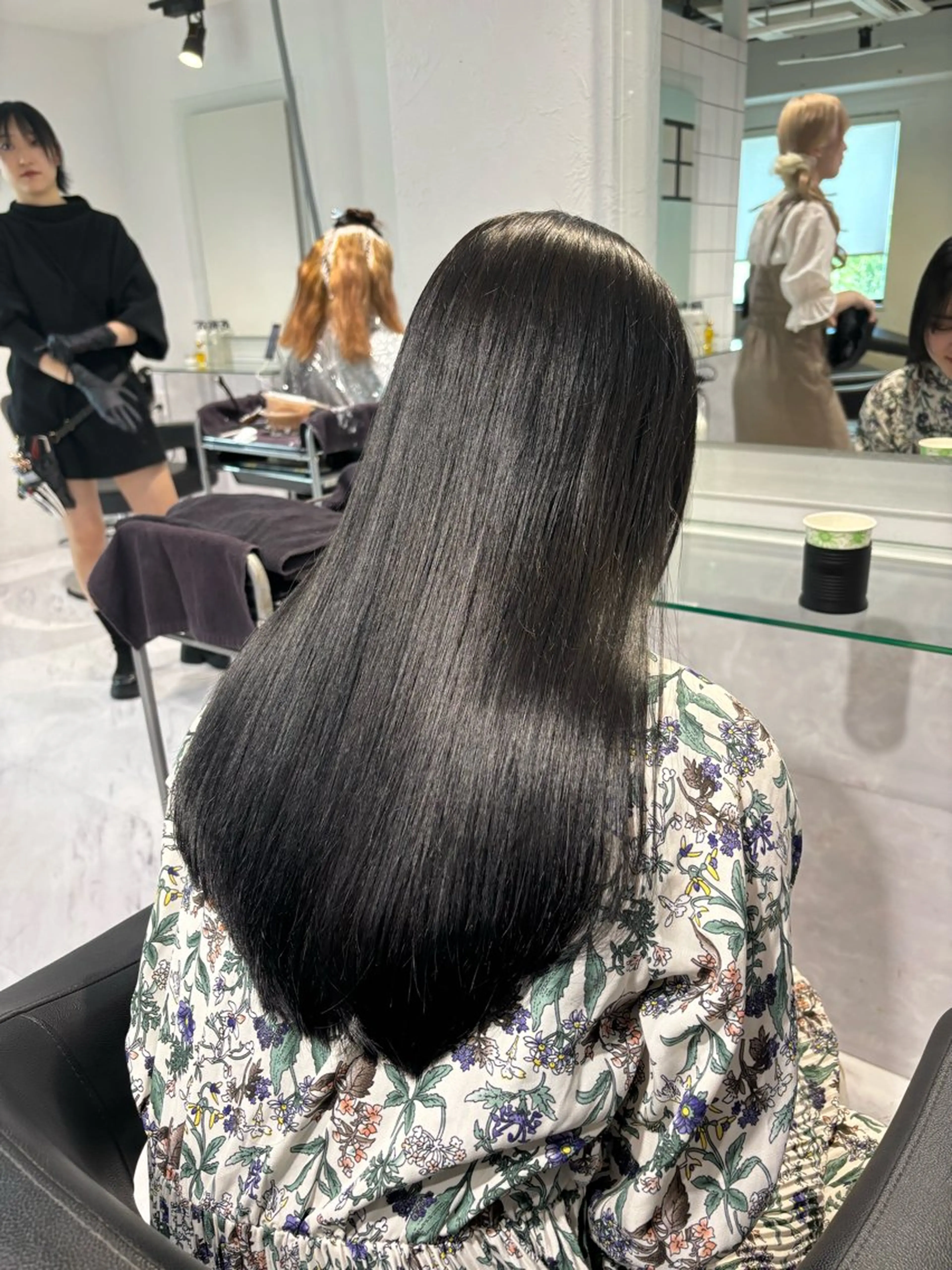 ロング カラー 表参道♡暗髪♡ 艶カラー♡アユミのヘアスタイル