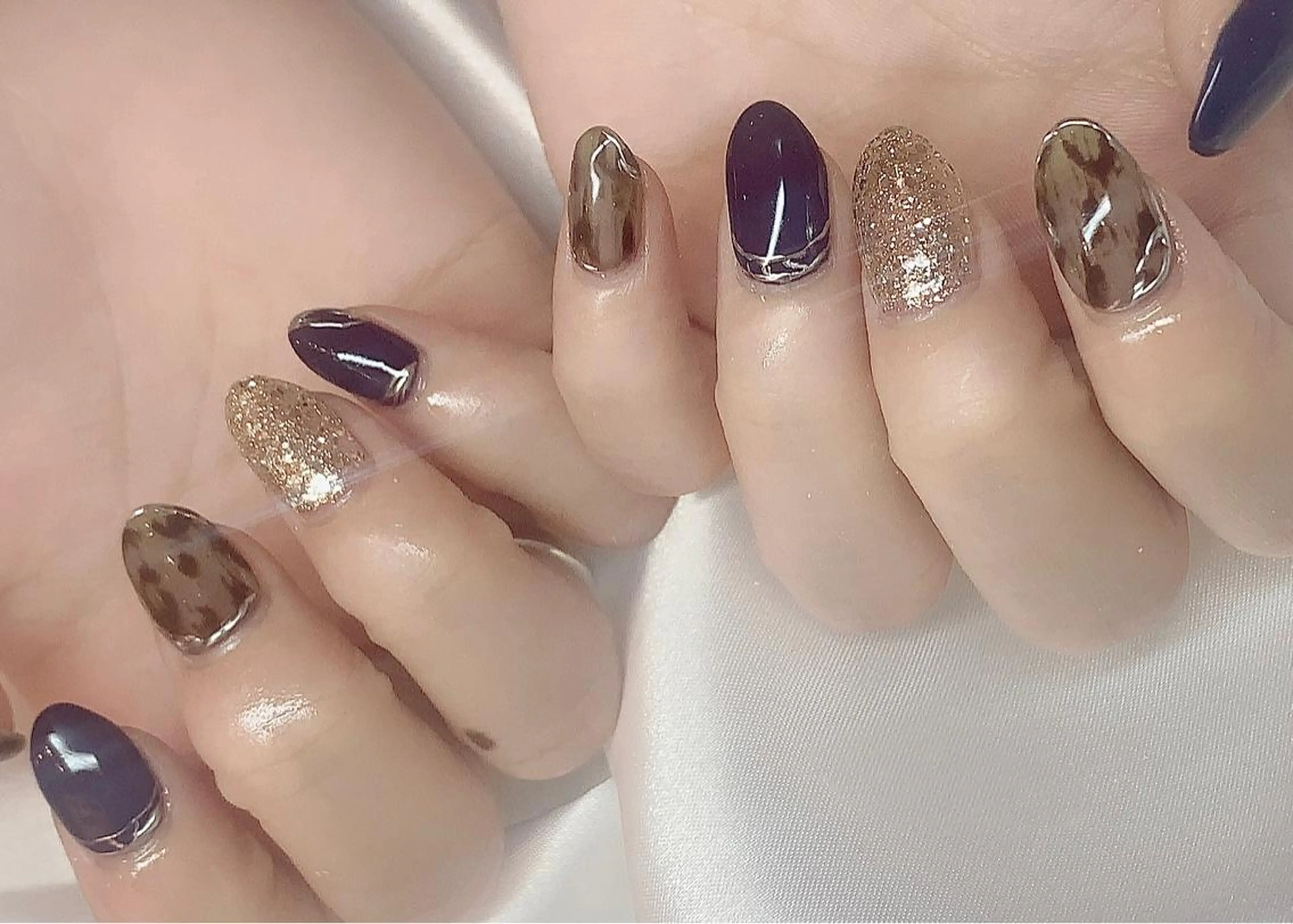 ネイル ハンドネイル キャッツアイ東京 西荻窪店のネイルデザイン