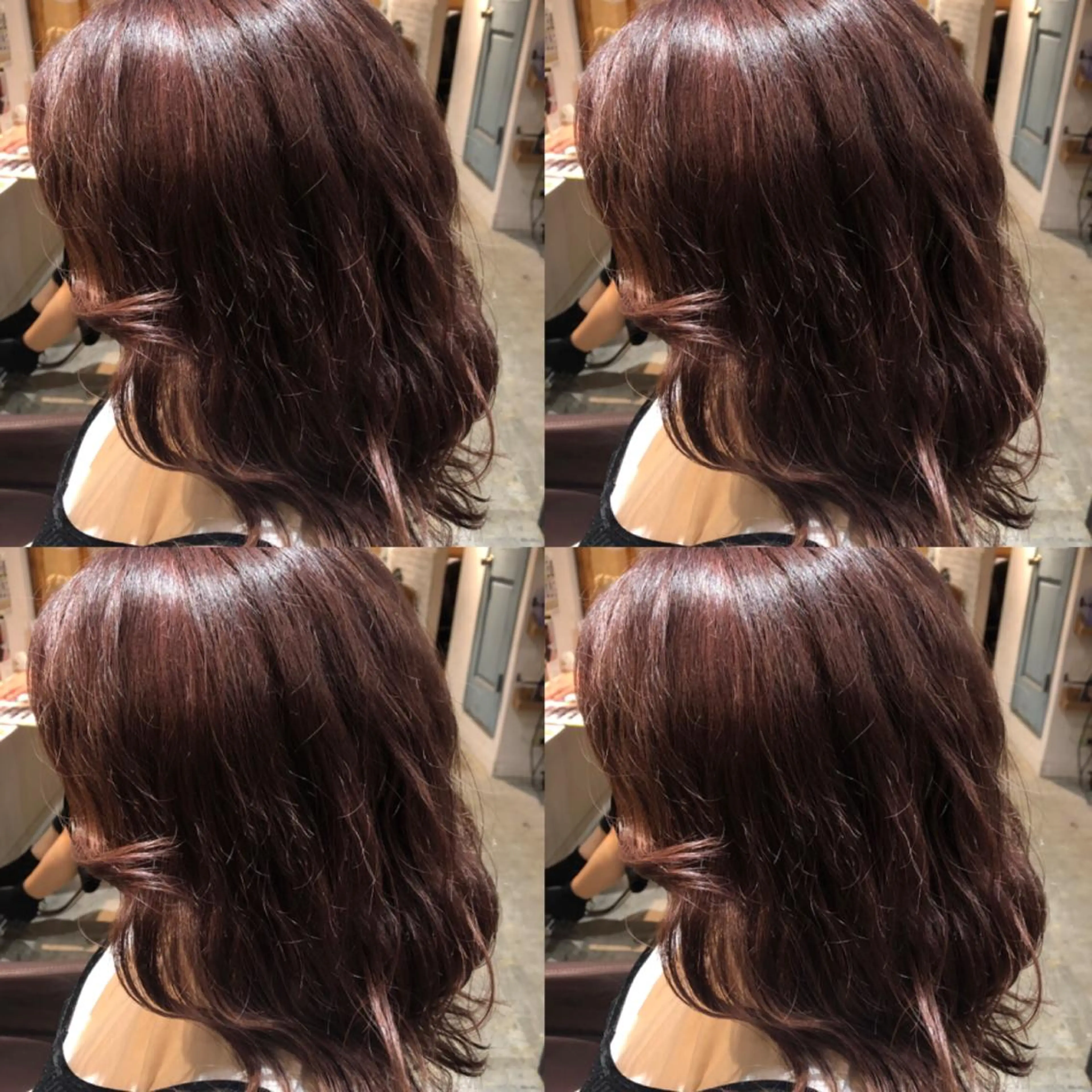 ミディアム カラー Minami. 🩵 再現性特化ヘアのヘアスタイル