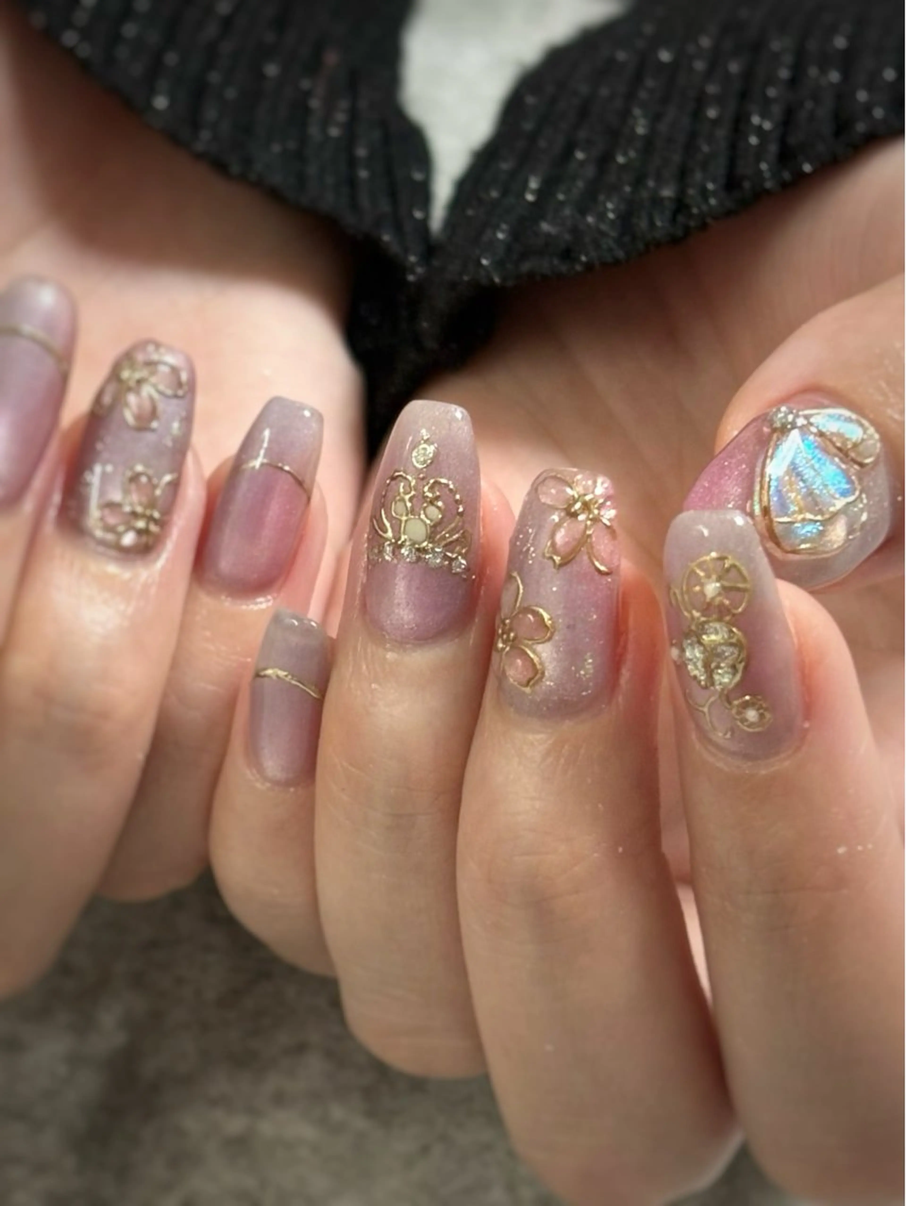 ネイル ハンドネイル FIORITURA Maikoのネイルデザイン