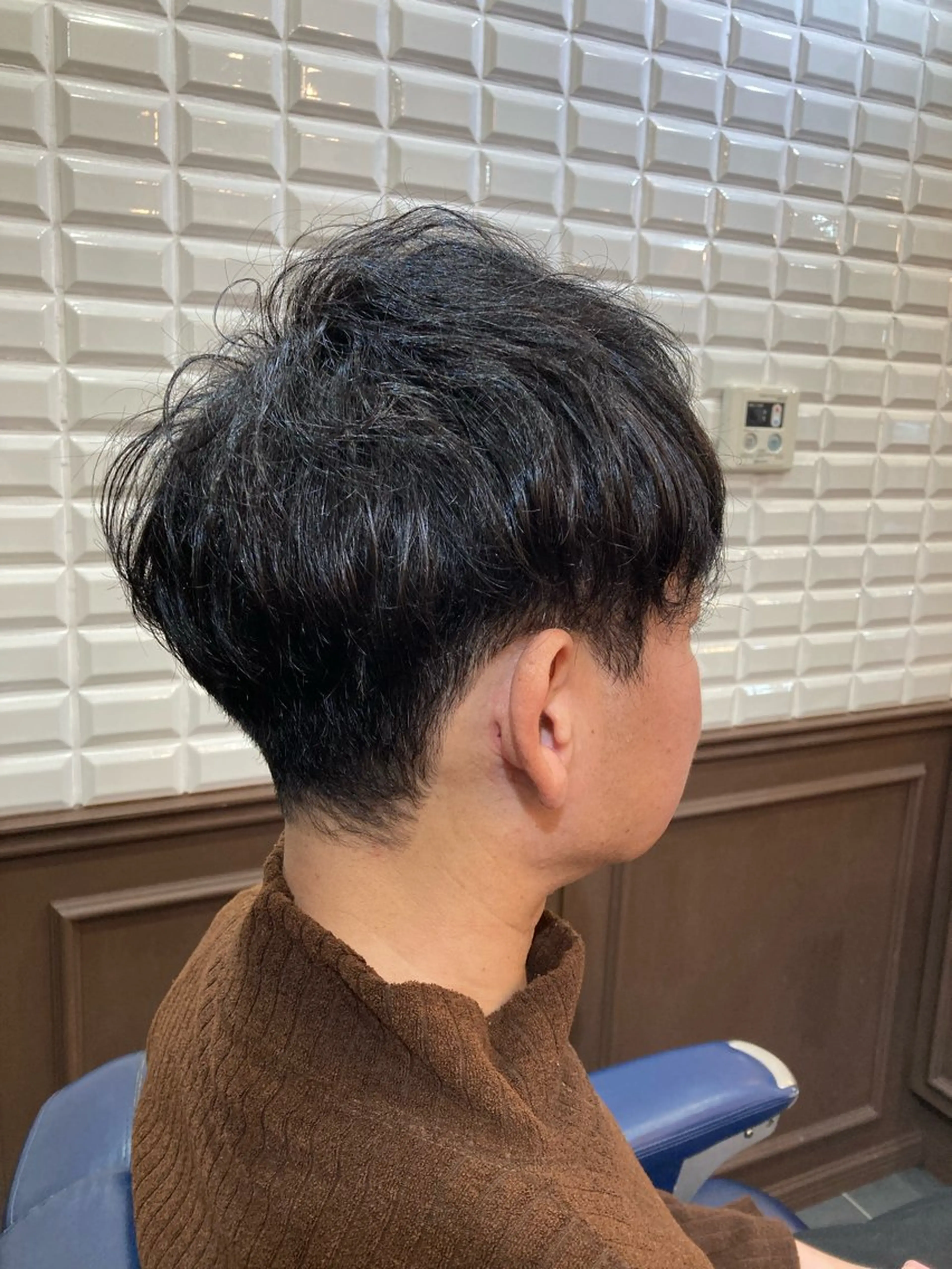 メンズ 刈り上げ ルピナス中田店長 山口大地のヘアスタイル