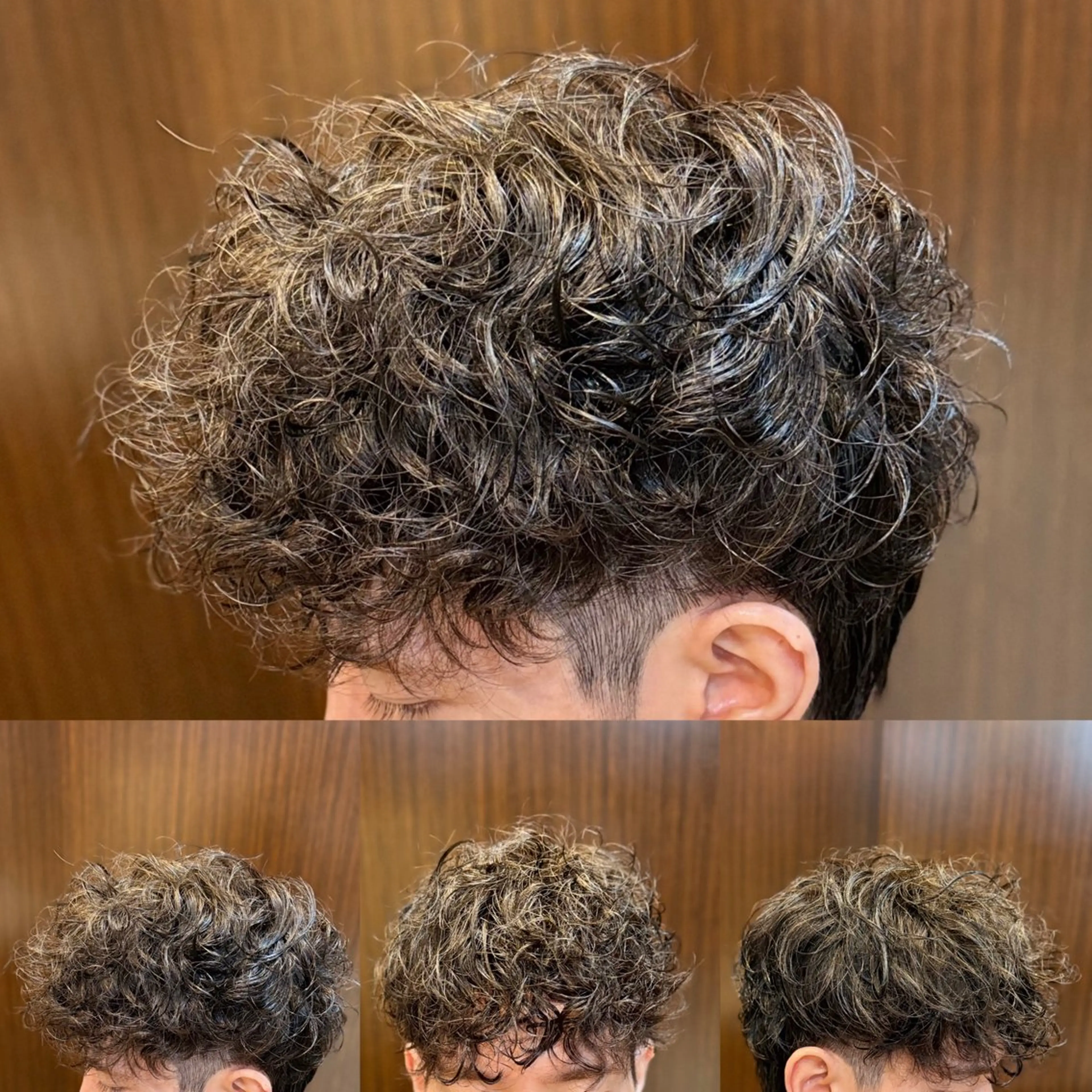 ミディアム パーマ メンズ 💈田上 立輝のヘアスタイル
