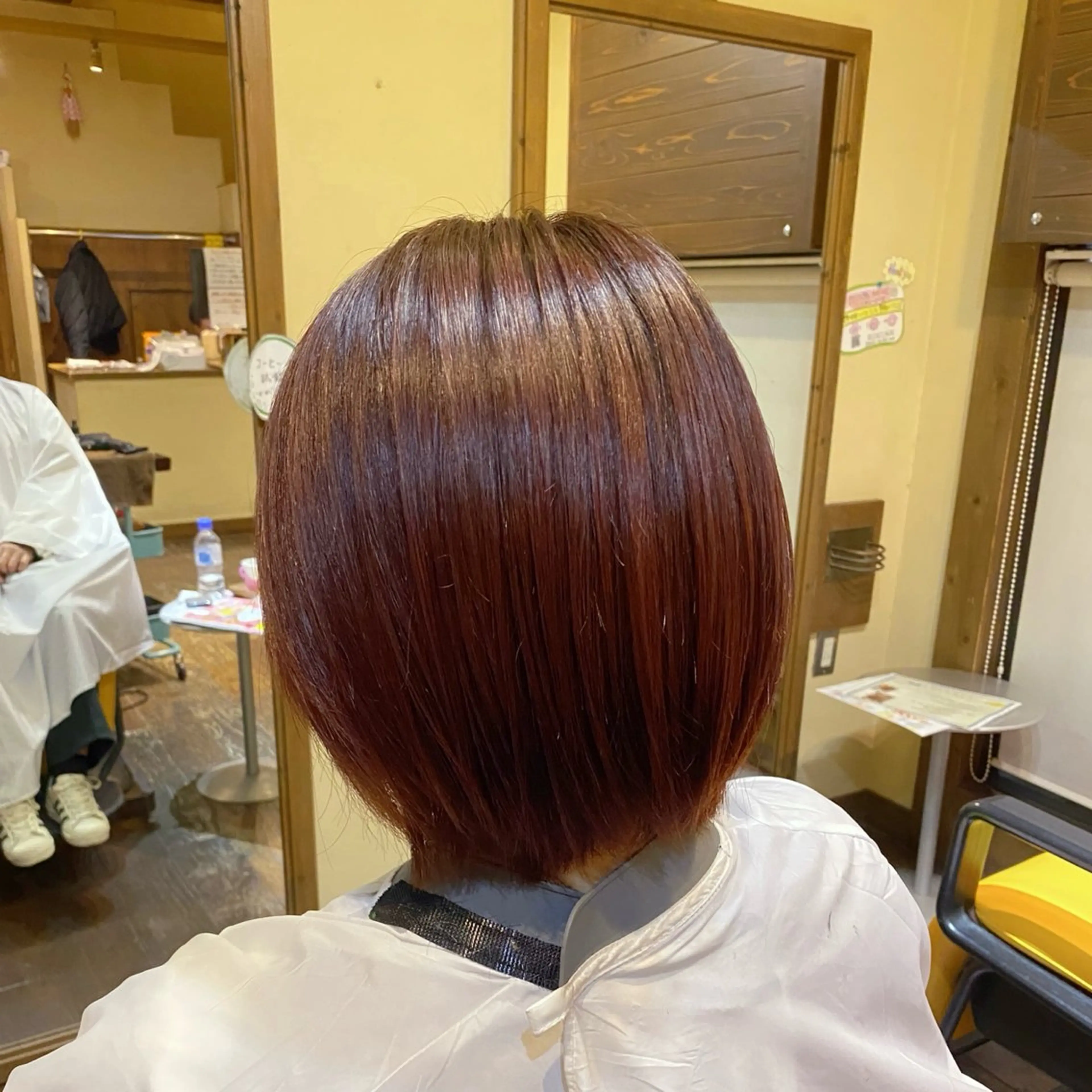 カラー ブリーチ ブラウンカラー ブリーチなしカラー ピンクカラー saya （サヤ）のヘアスタイル