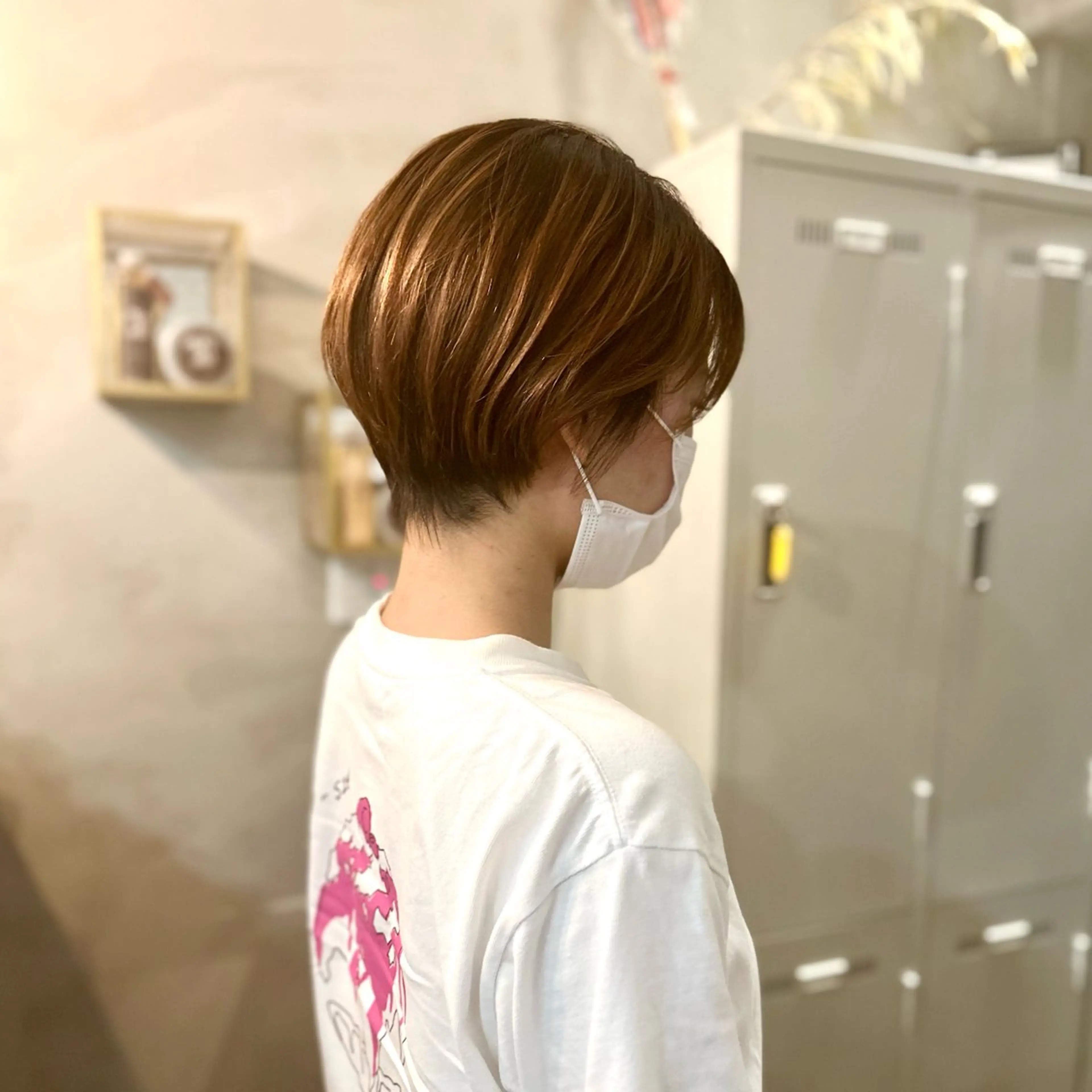 ショート レイヤー/ウルフ/ /奈良/ RIHOのヘアスタイル