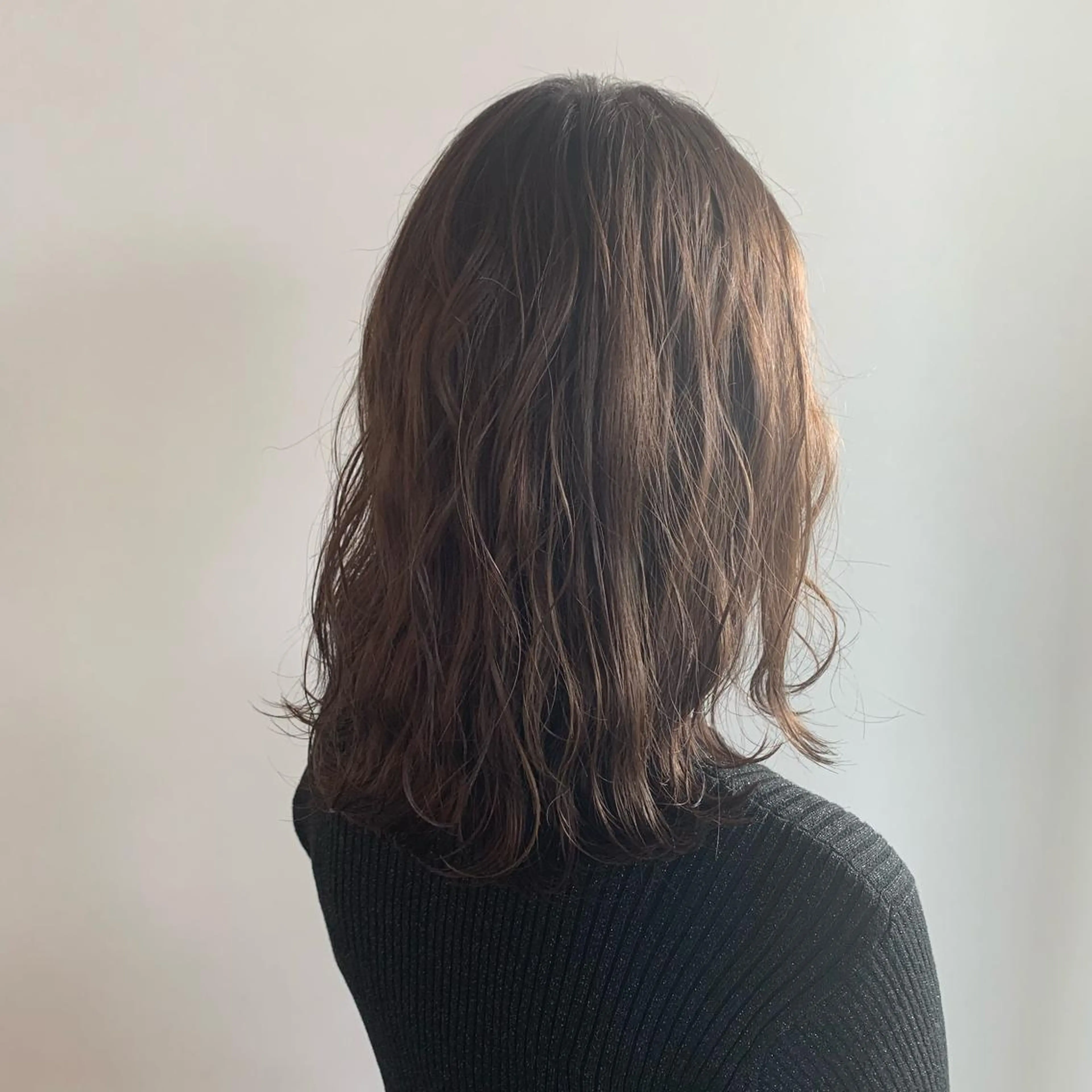 ミディアム カラー エドルカラー 早稲田/ショート/ 髪質改善/艶カラーのヘアスタイル