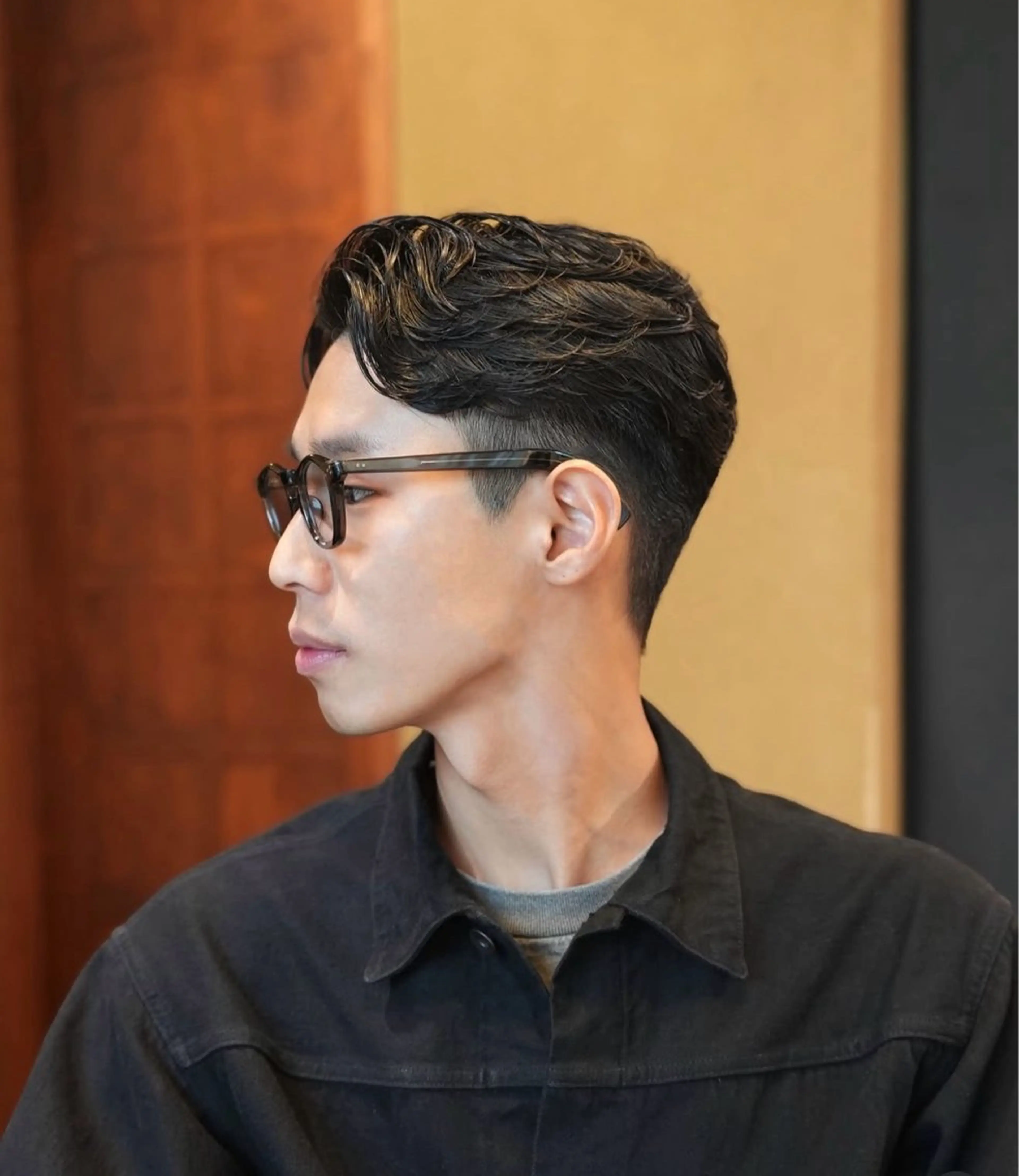 ショート パーマ メンズカット✂️ パーマ🌀　サトエリのヘアスタイル