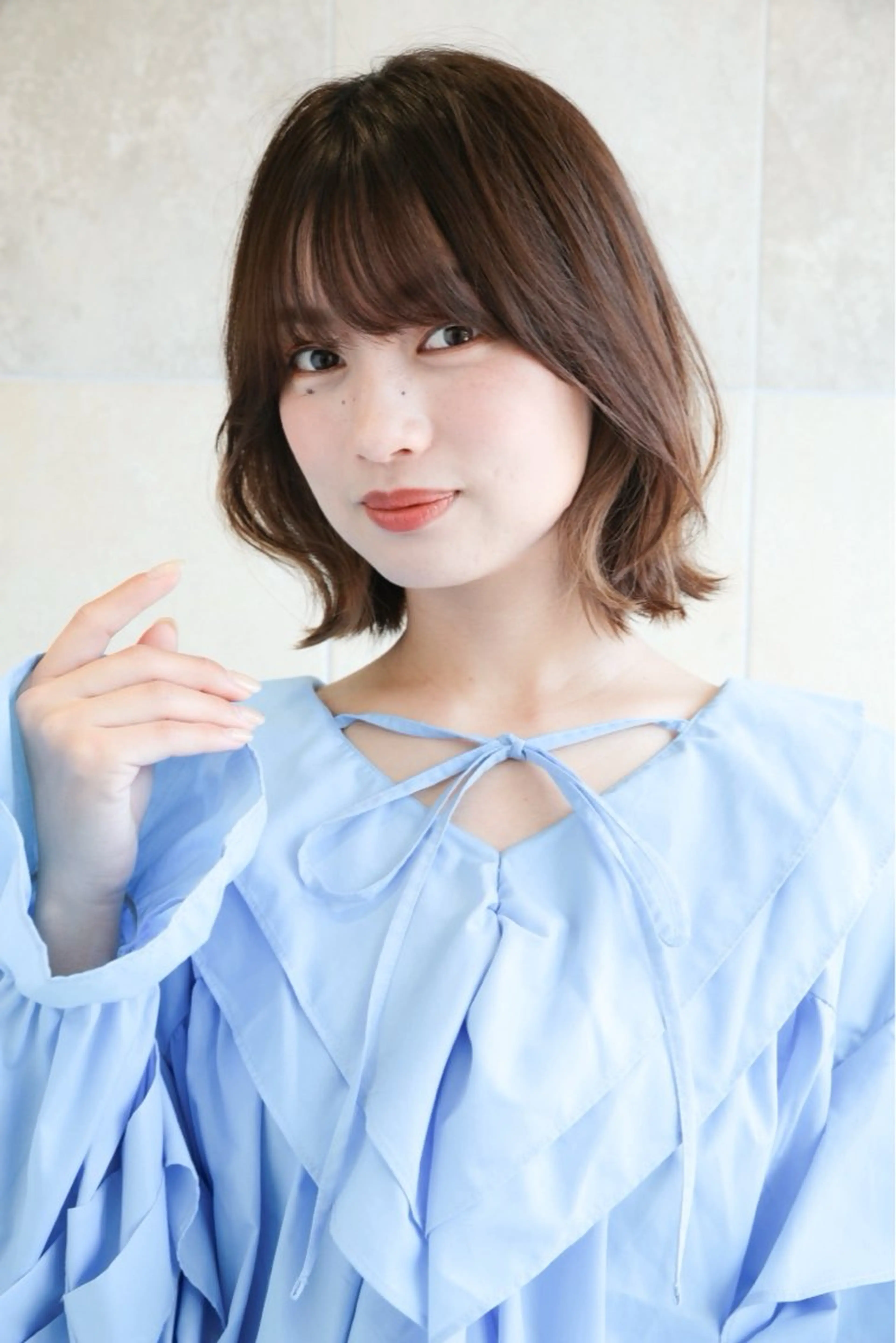 ショート 透明感カラー/ボブ/ 瀬島せりかのヘアスタイル